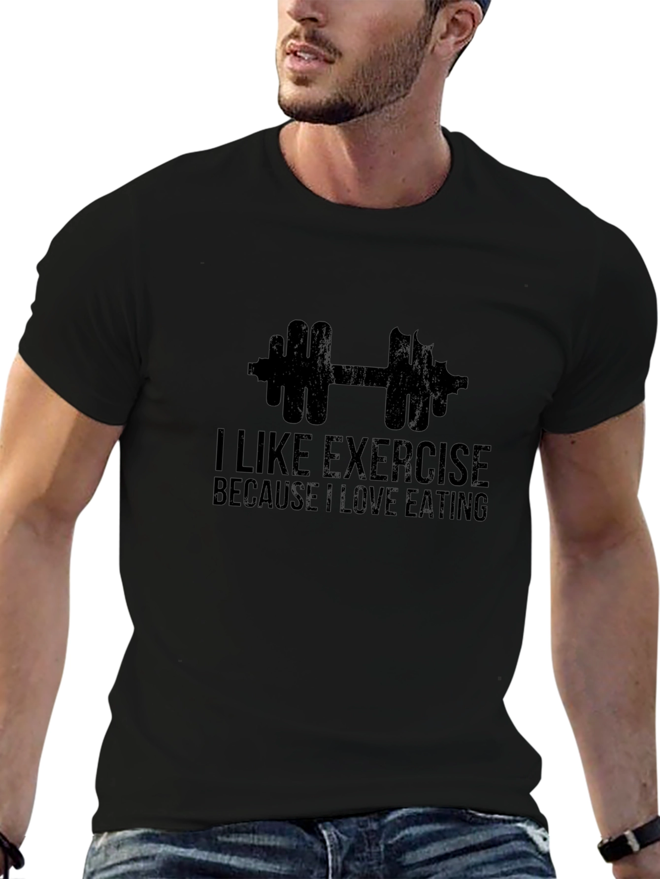 I Like Exercise Funny Gym T-Shirt