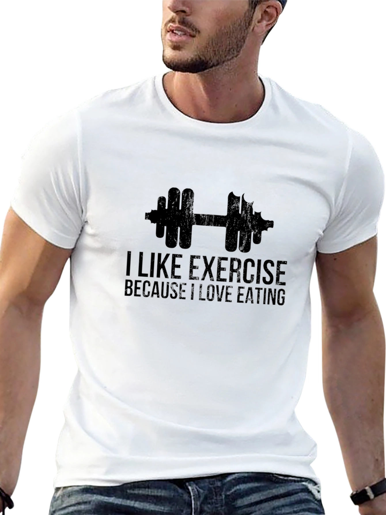 I Like Exercise Funny Gym T-Shirt