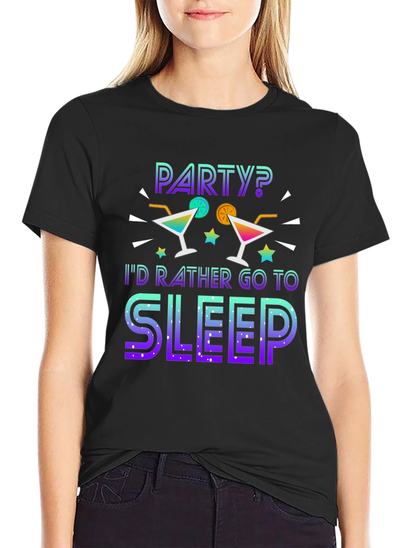 Party? Id Rather Sleep T-Shirt