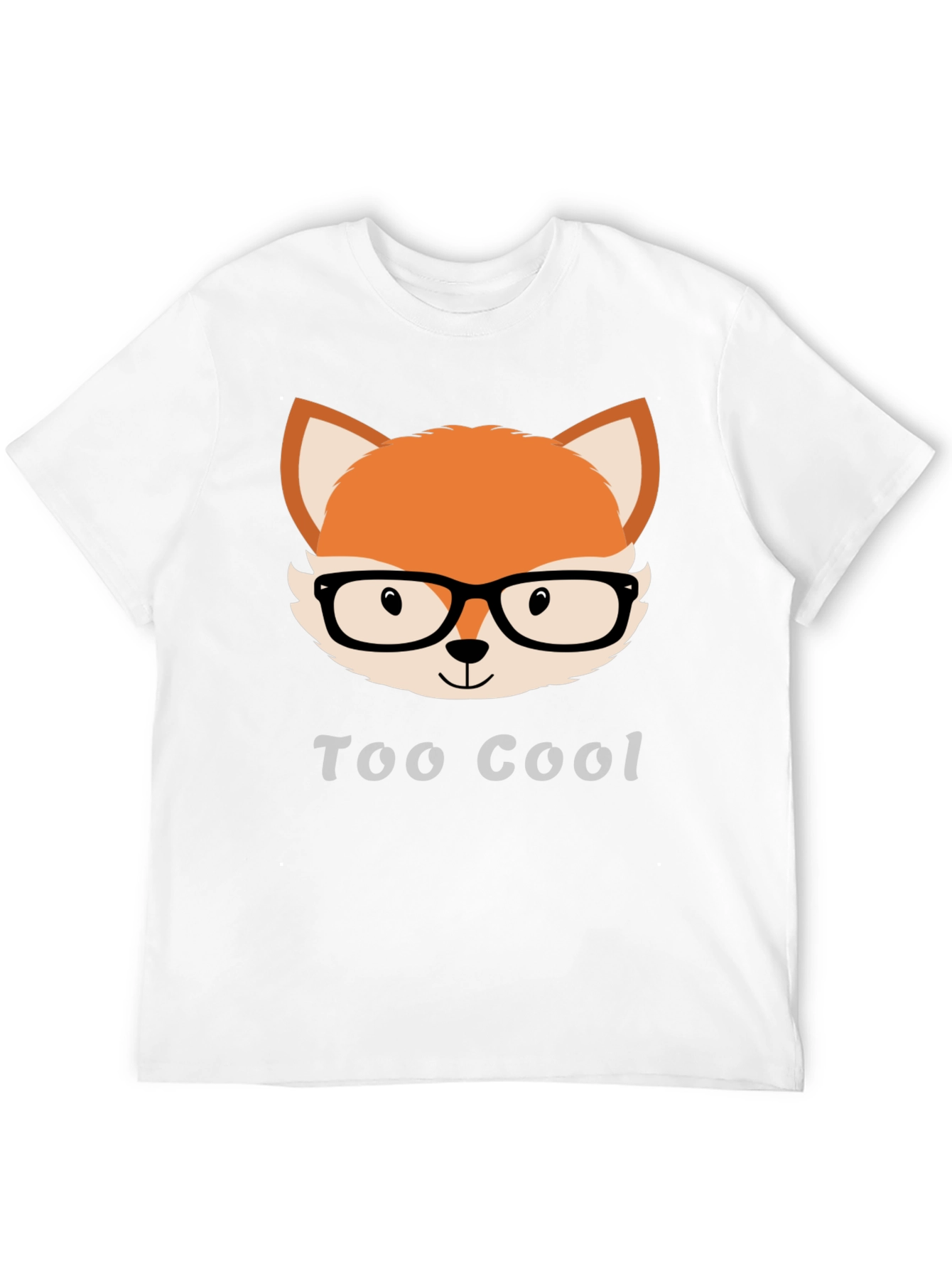 Too Cool Fox T-Shirt - Black