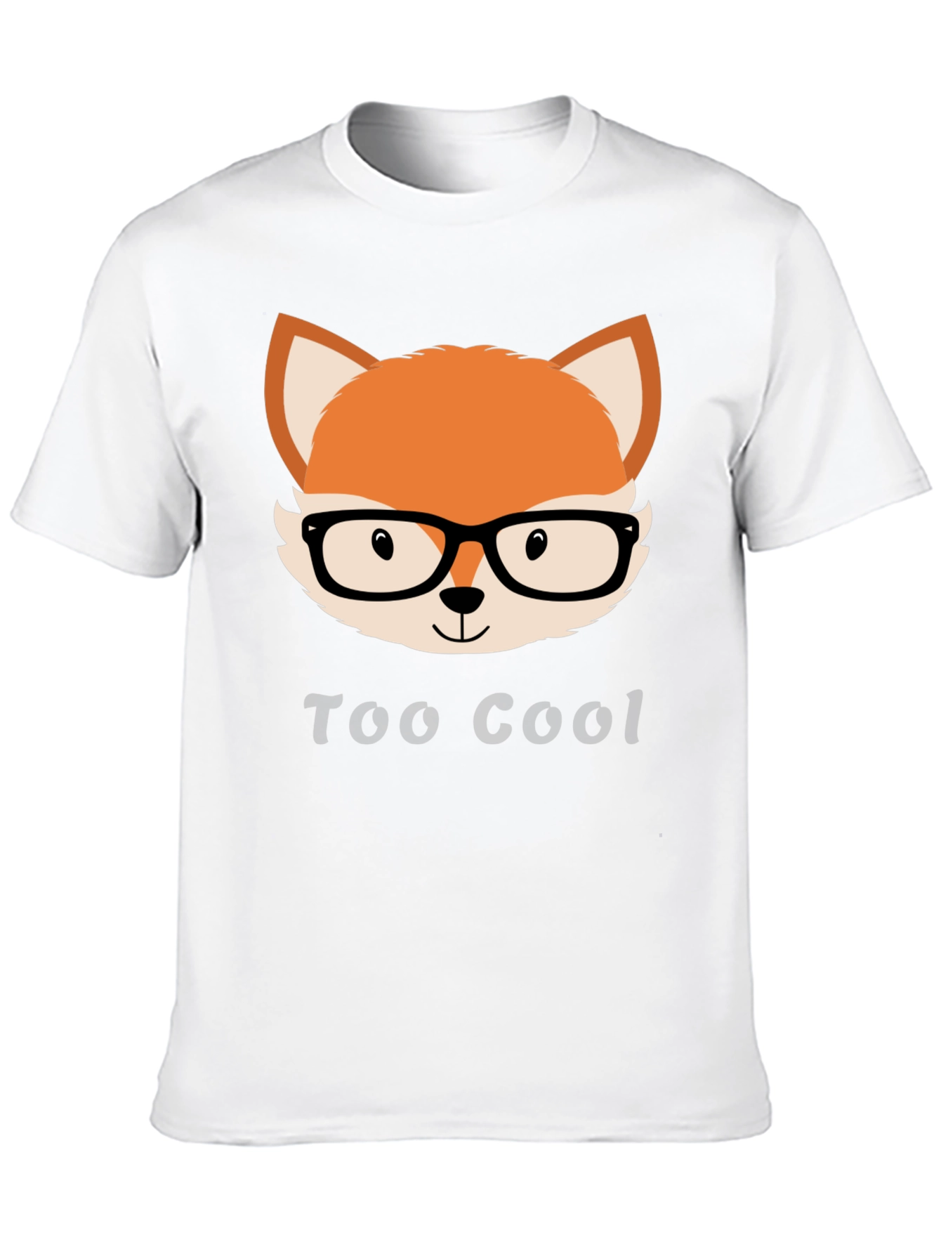 Too Cool Fox T-Shirt - Black