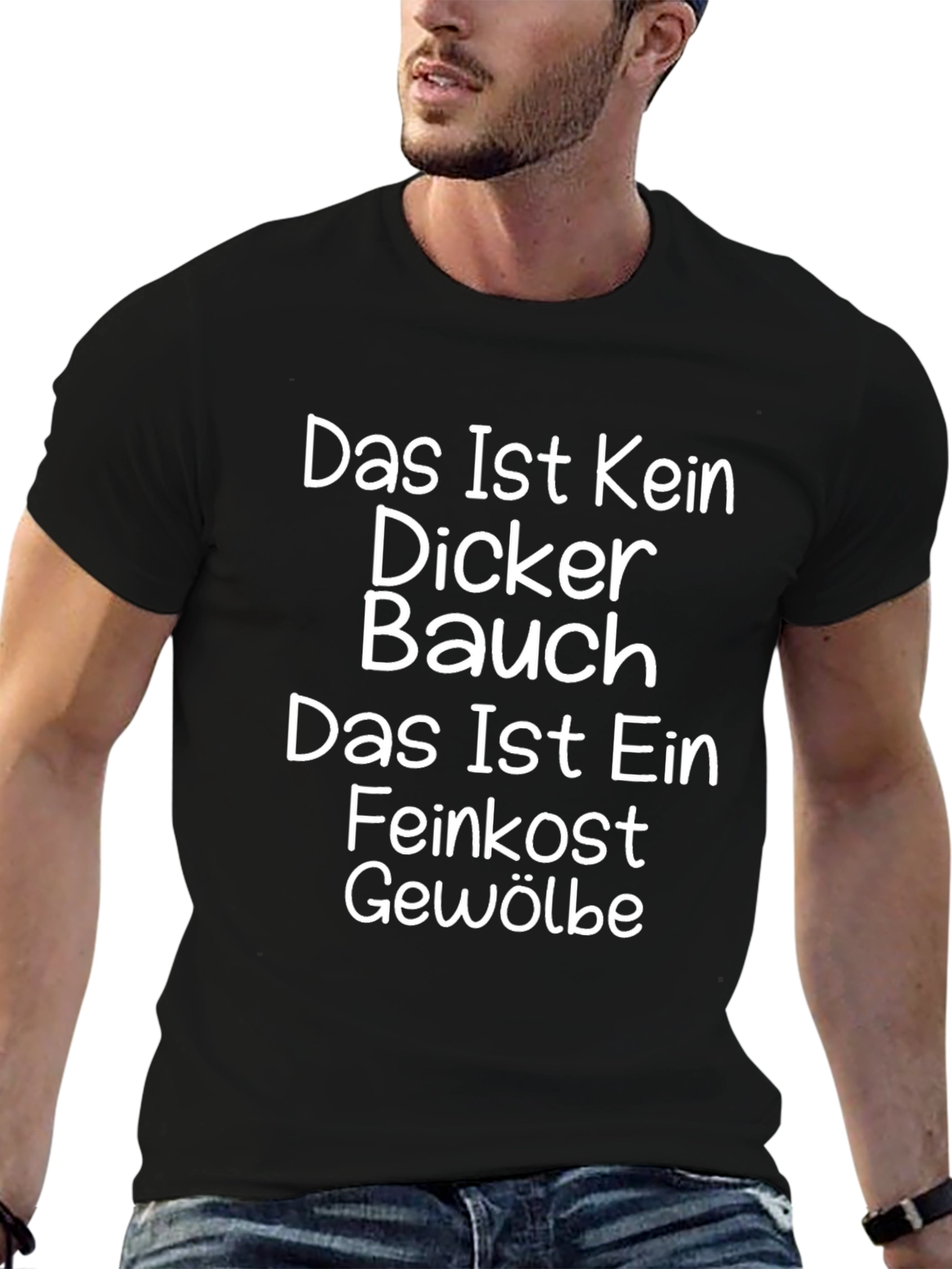 Funny German Das Ist Kein Dicker Bauch T-Shirt
