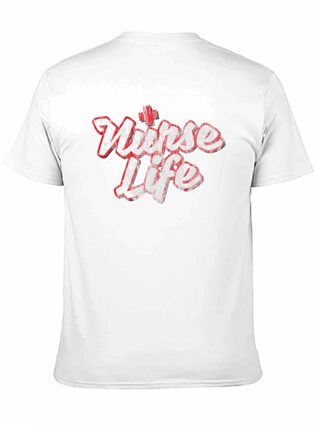 Nurse Life Graphic T-Shirt - Black