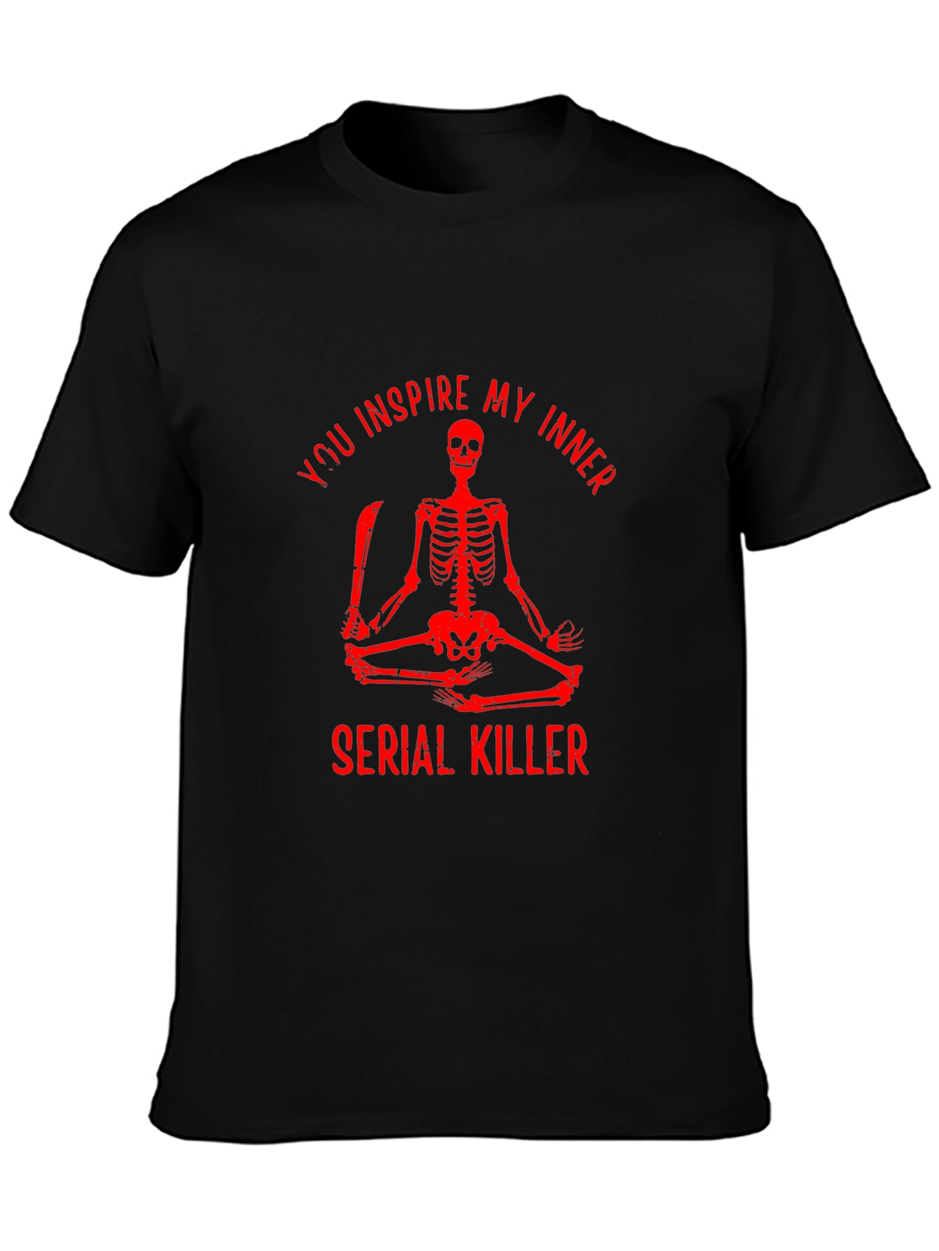 Inner Serial Killer T-Shirt - Red Graphic Tee