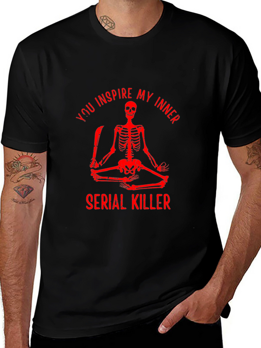 Inner Serial Killer T-Shirt - Red Graphic Tee