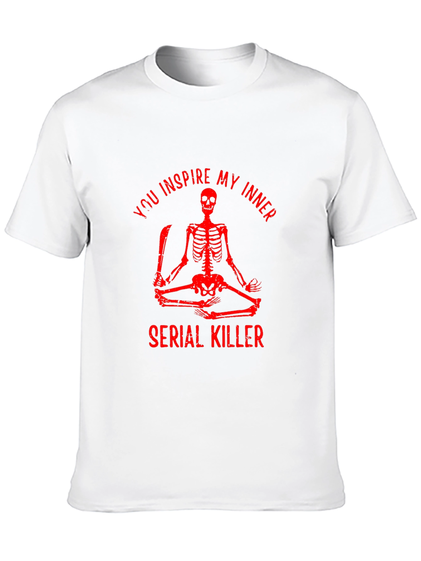 Inner Serial Killer T-Shirt - Red Graphic Tee