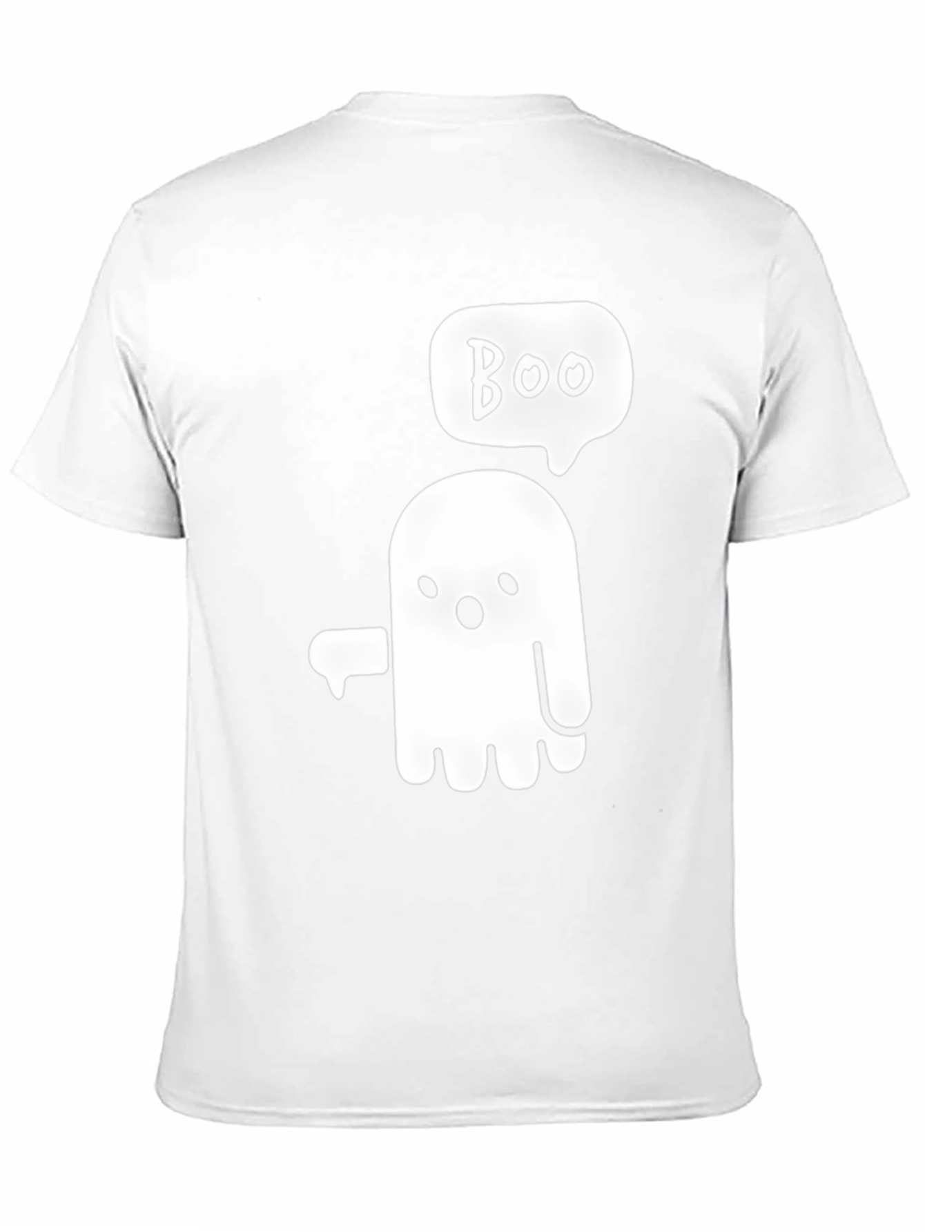 Boo Ghost Graphic Tee - Halloween Fun!