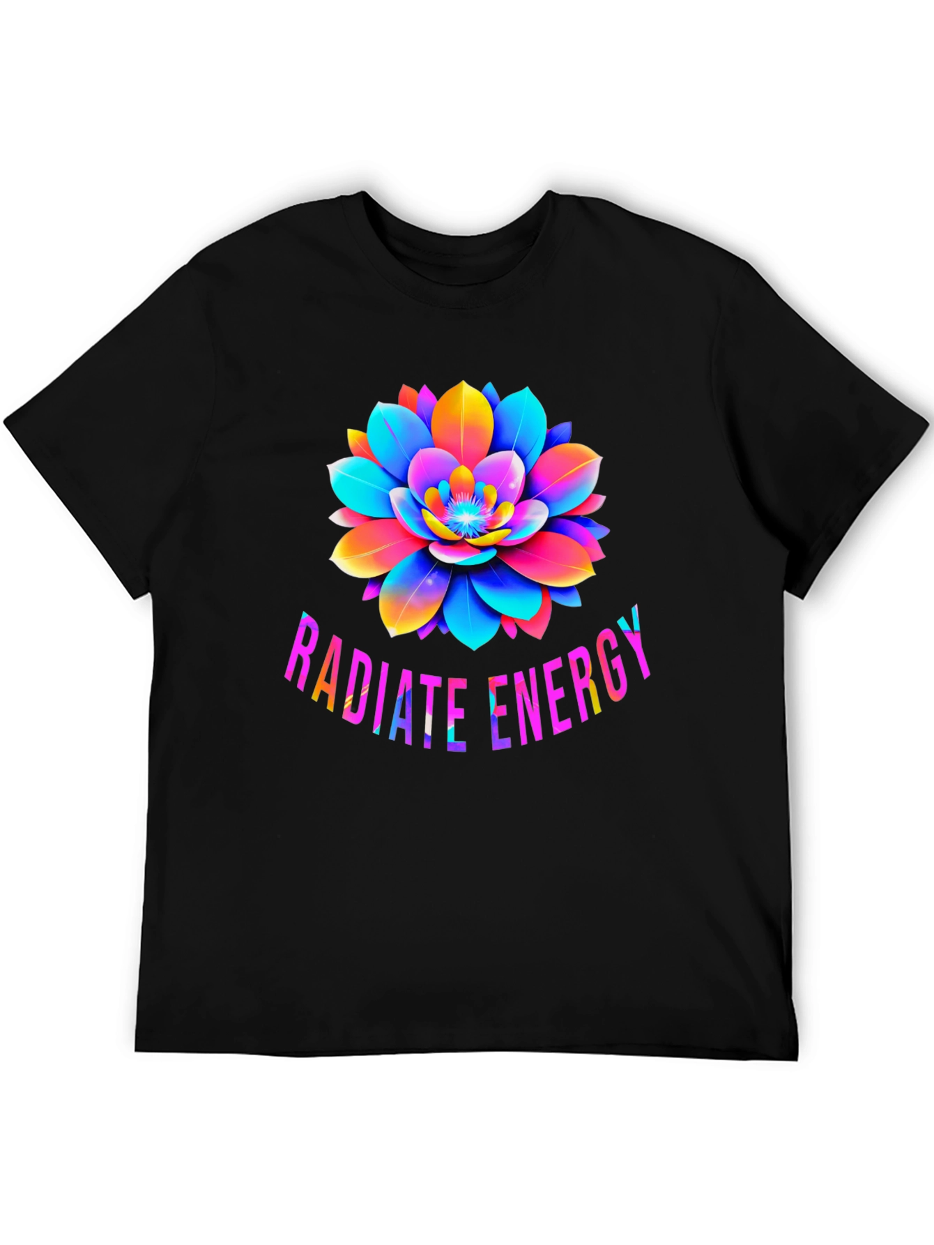 Radiate Energy Lotus Graphic T-Shirt