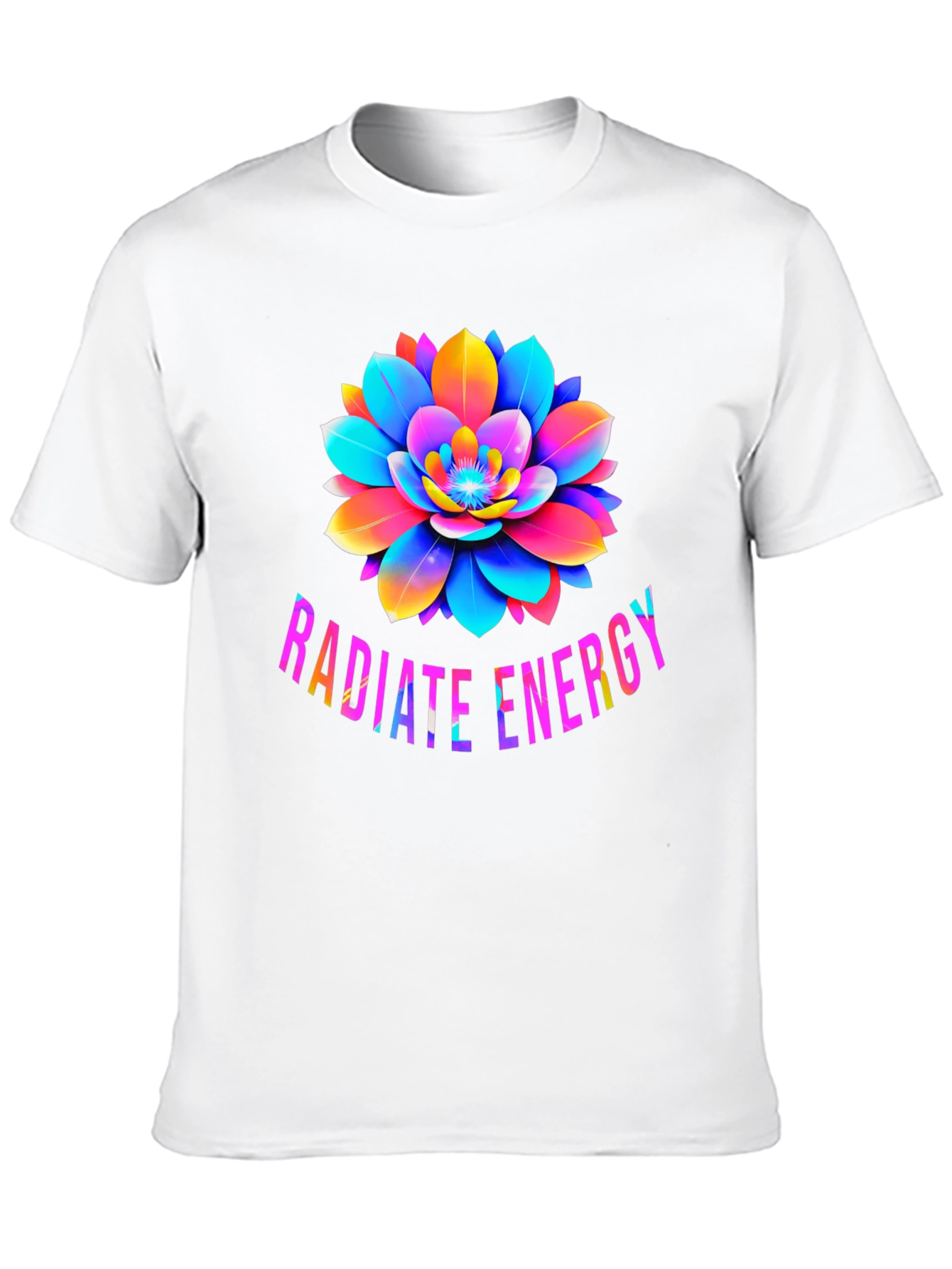 Radiate Energy Lotus Graphic T-Shirt