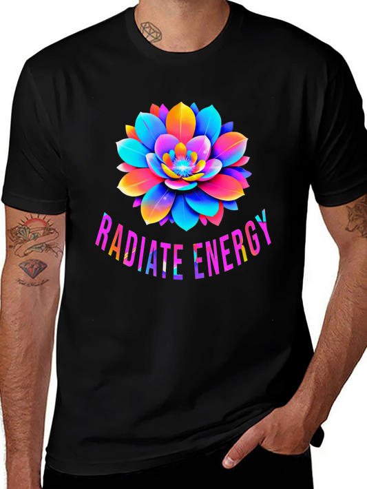 Radiate Energy Lotus Graphic T-Shirt