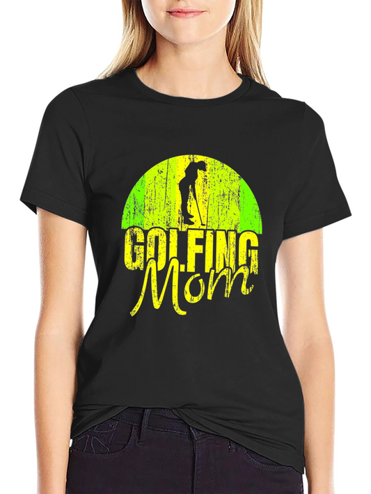 Golfing Mom T-Shirt - Novelty Golf Apparel