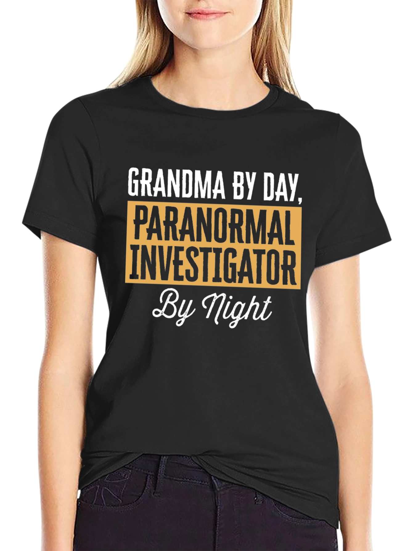 Grandma Paranormal Investigator T-Shirt