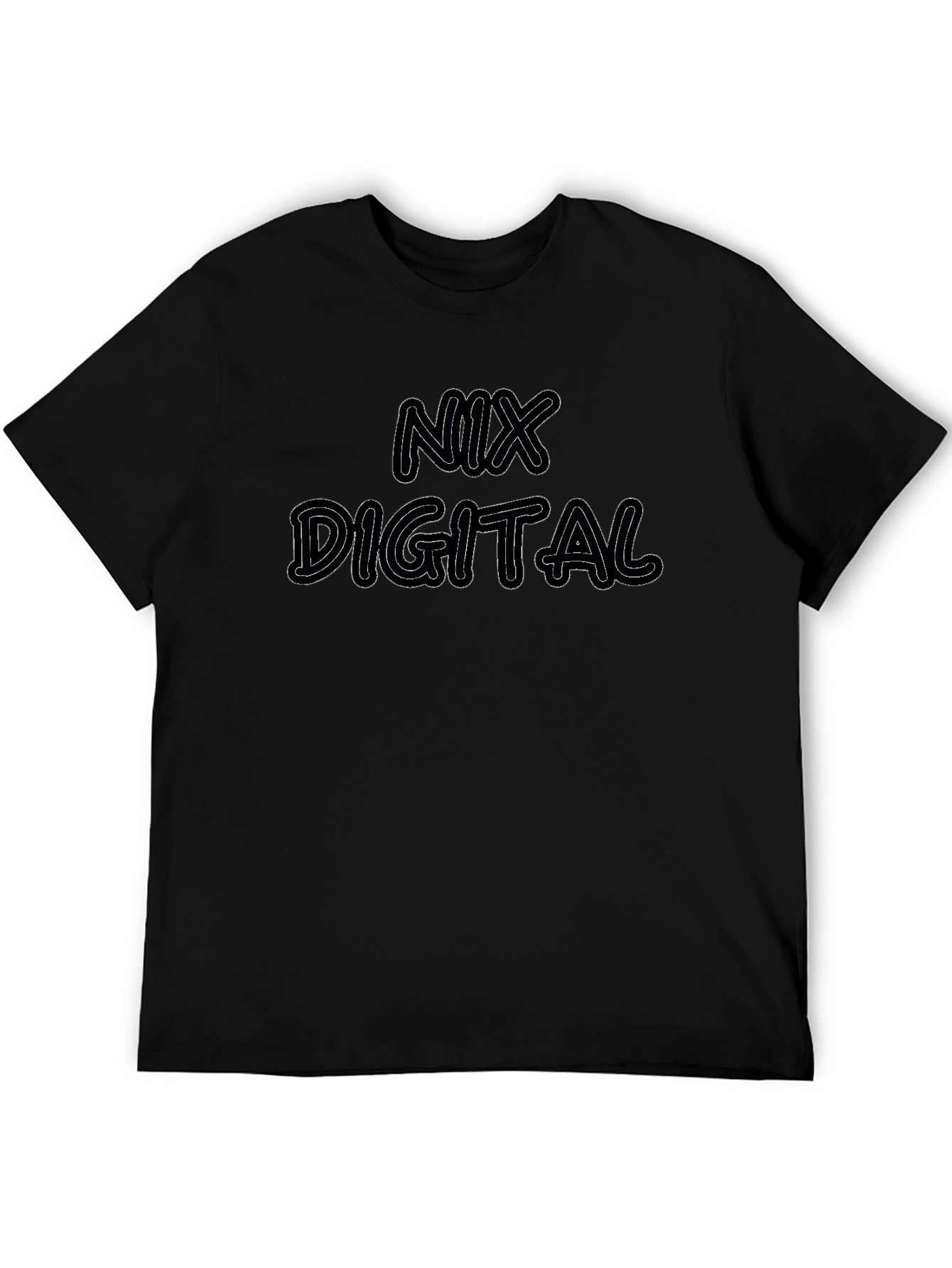 NIX Digital Black T-Shirt