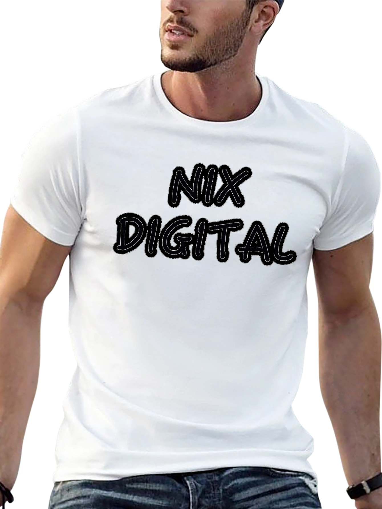 NIX Digital Black T-Shirt
