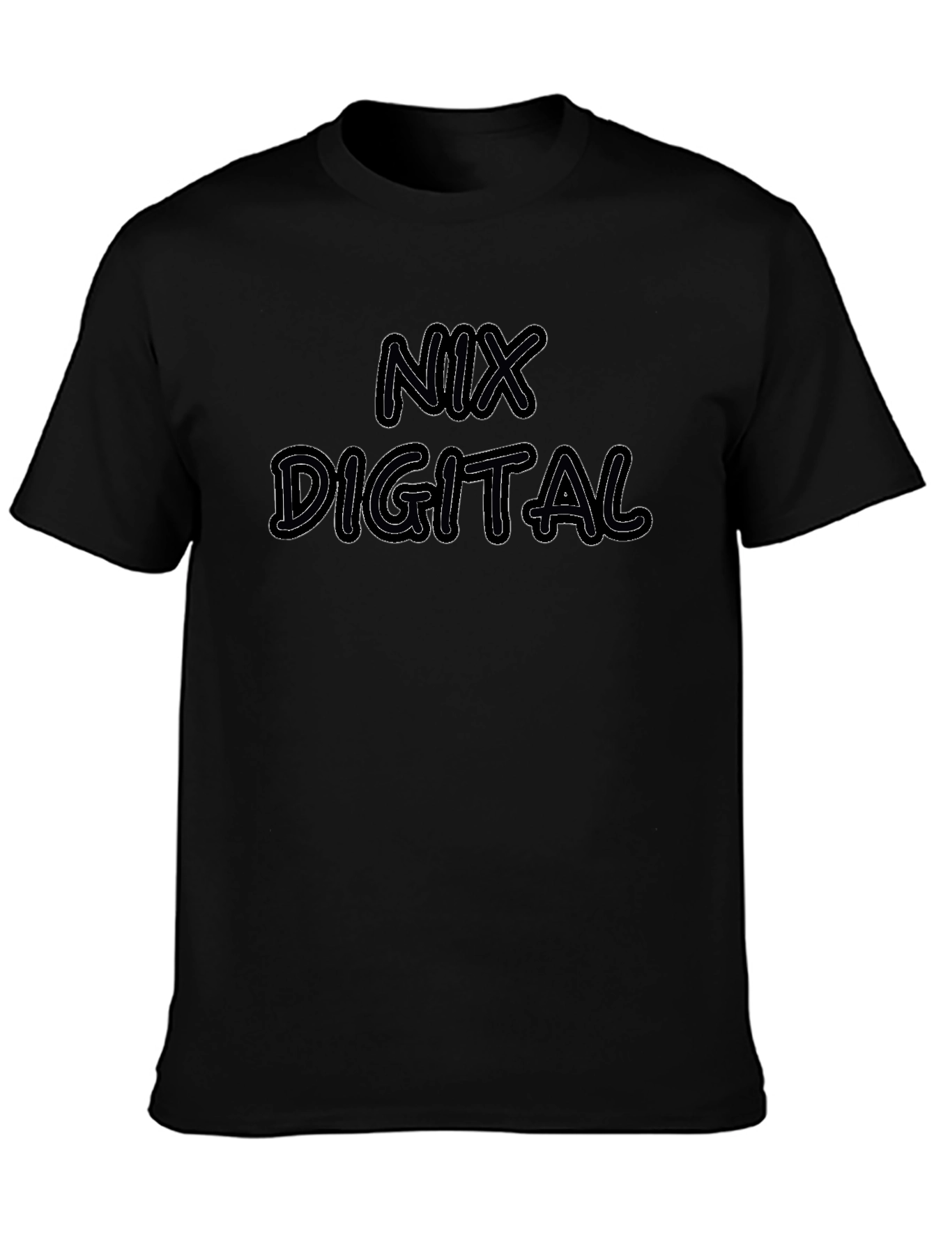 NIX Digital Black T-Shirt