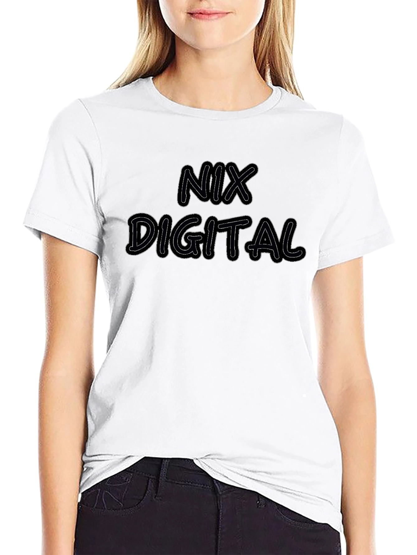 NIX Digital Black T-Shirt