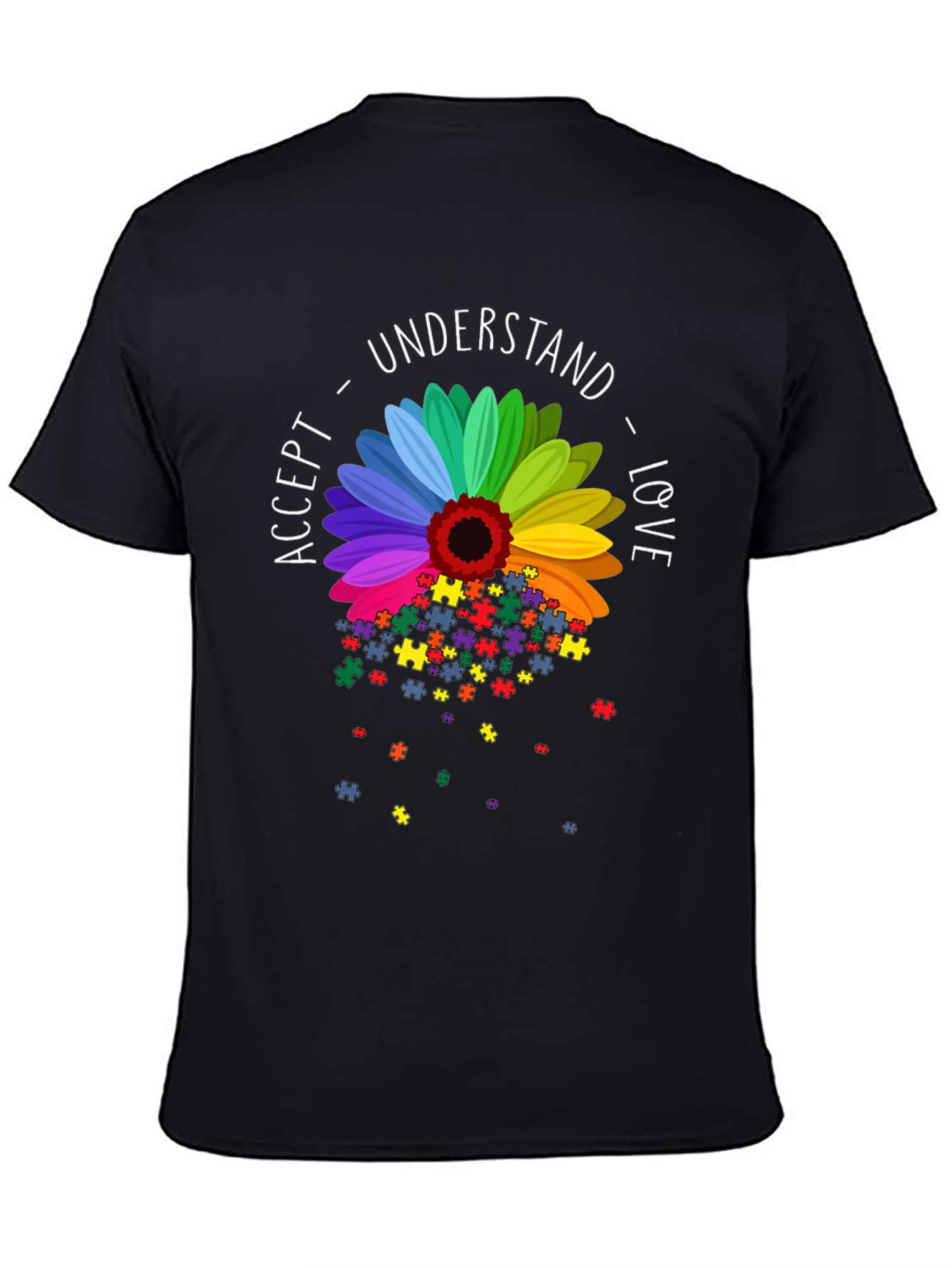 Autism Awareness Flower T-Shirt