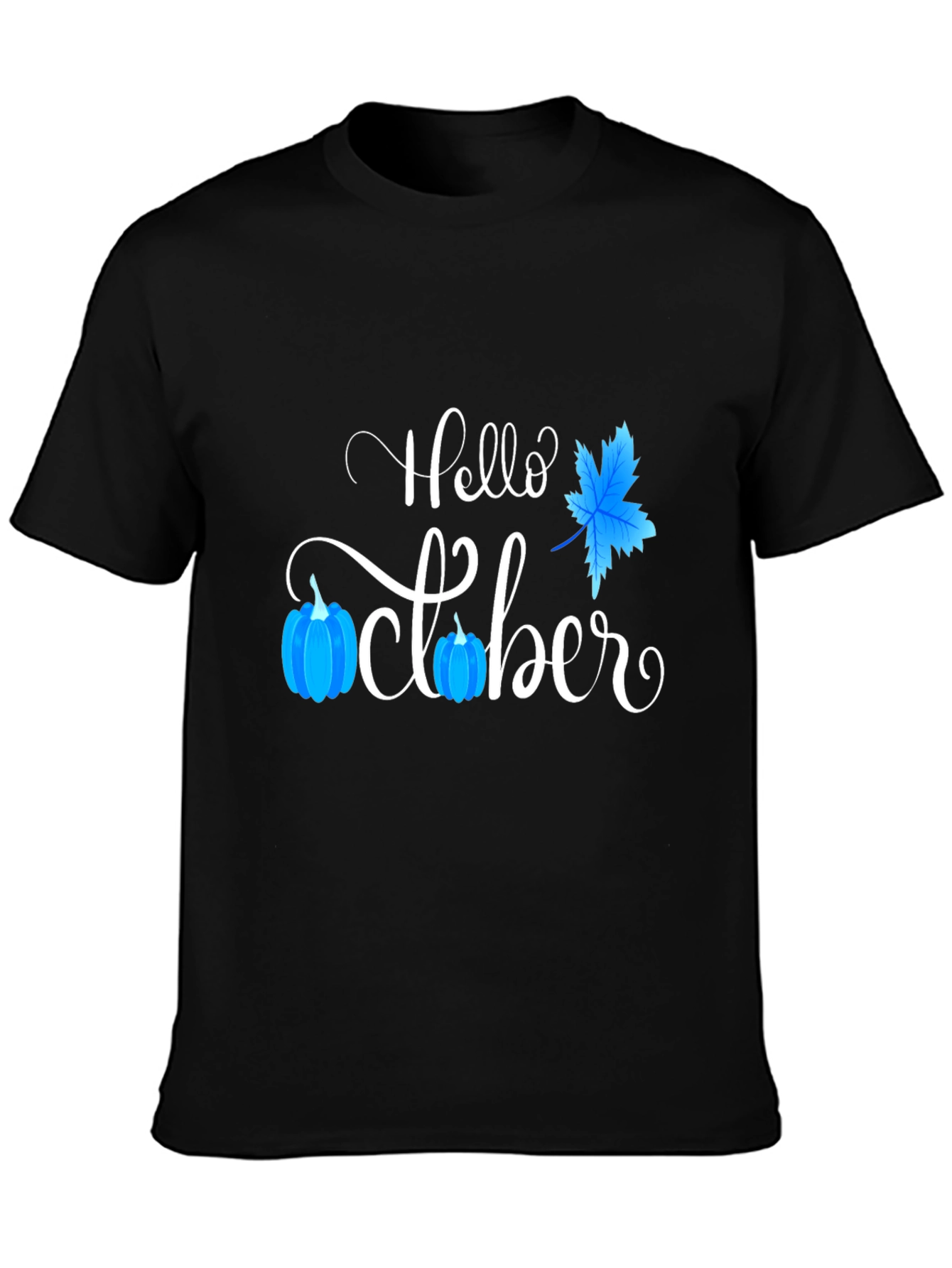 Hello October T-Shirt - Festive Fall Apparel