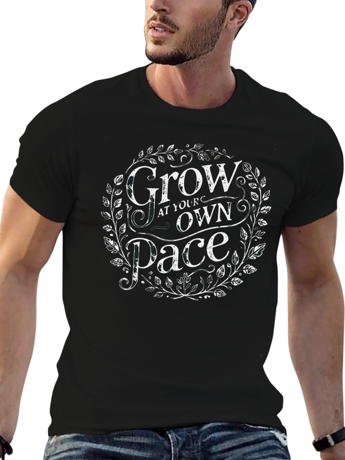 Grow at Your Own Pace Graphic Tee