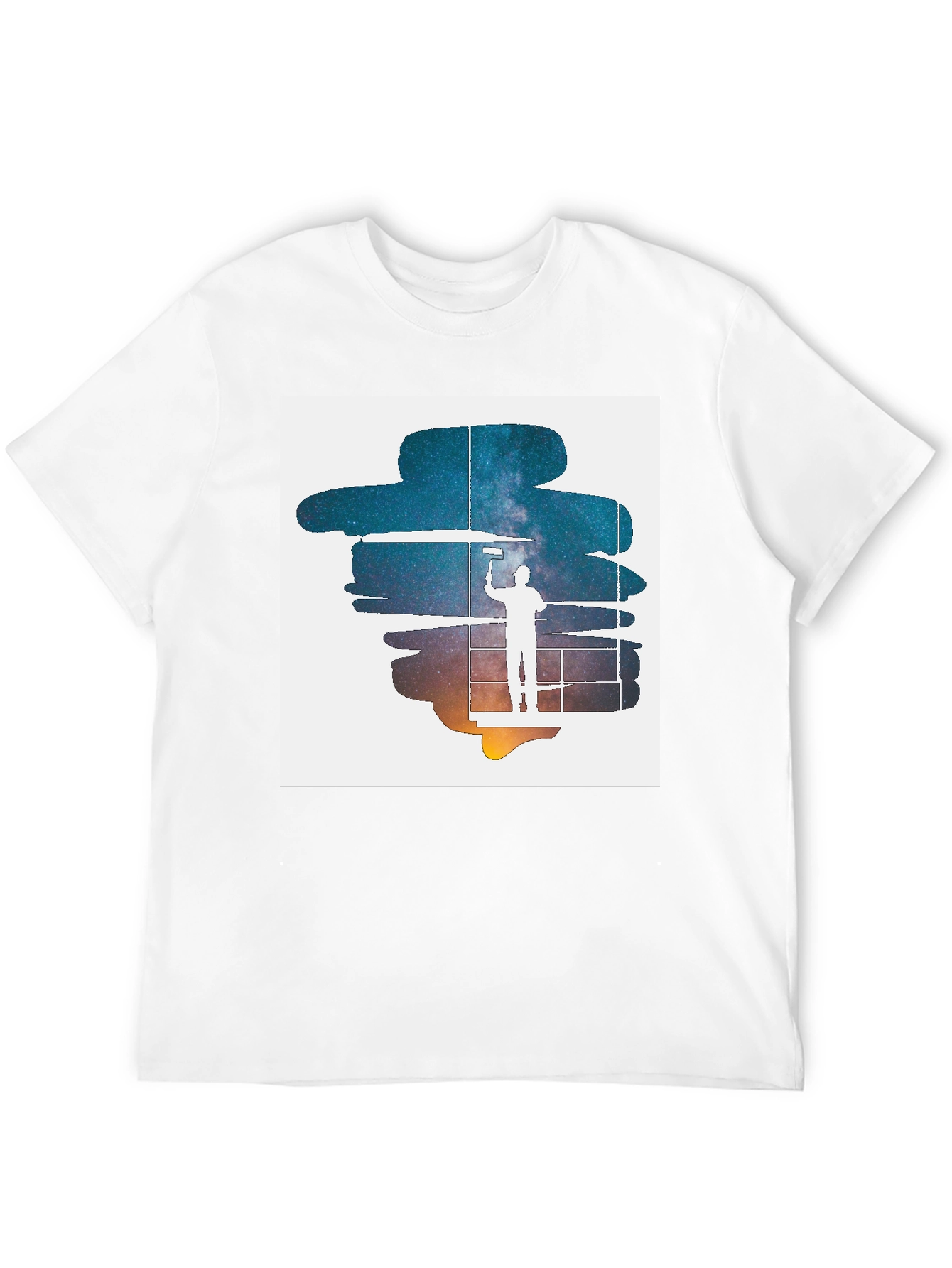 Painterly Galaxy Graphic Tee - Unisex