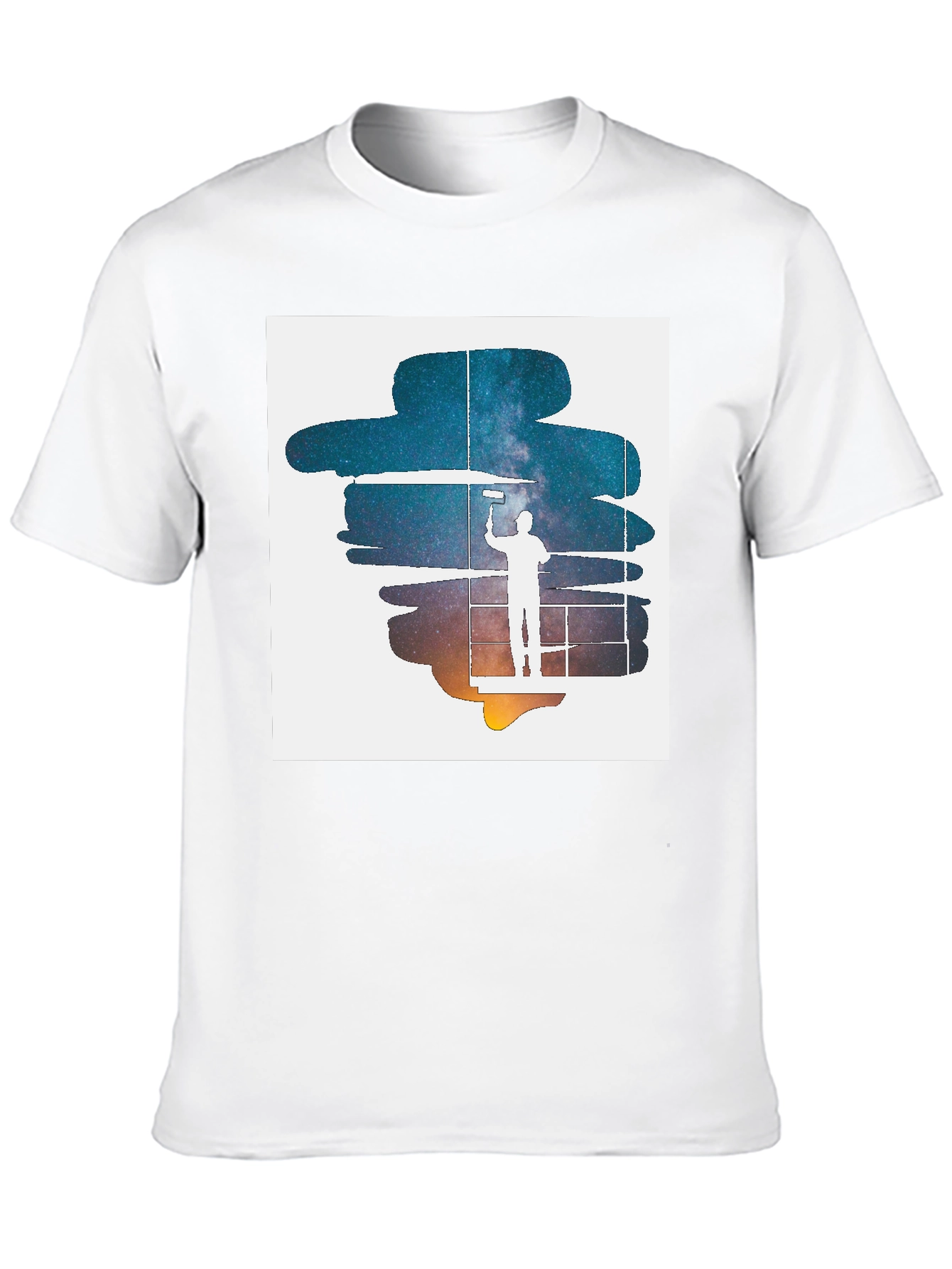 Painterly Galaxy Graphic Tee - Unisex