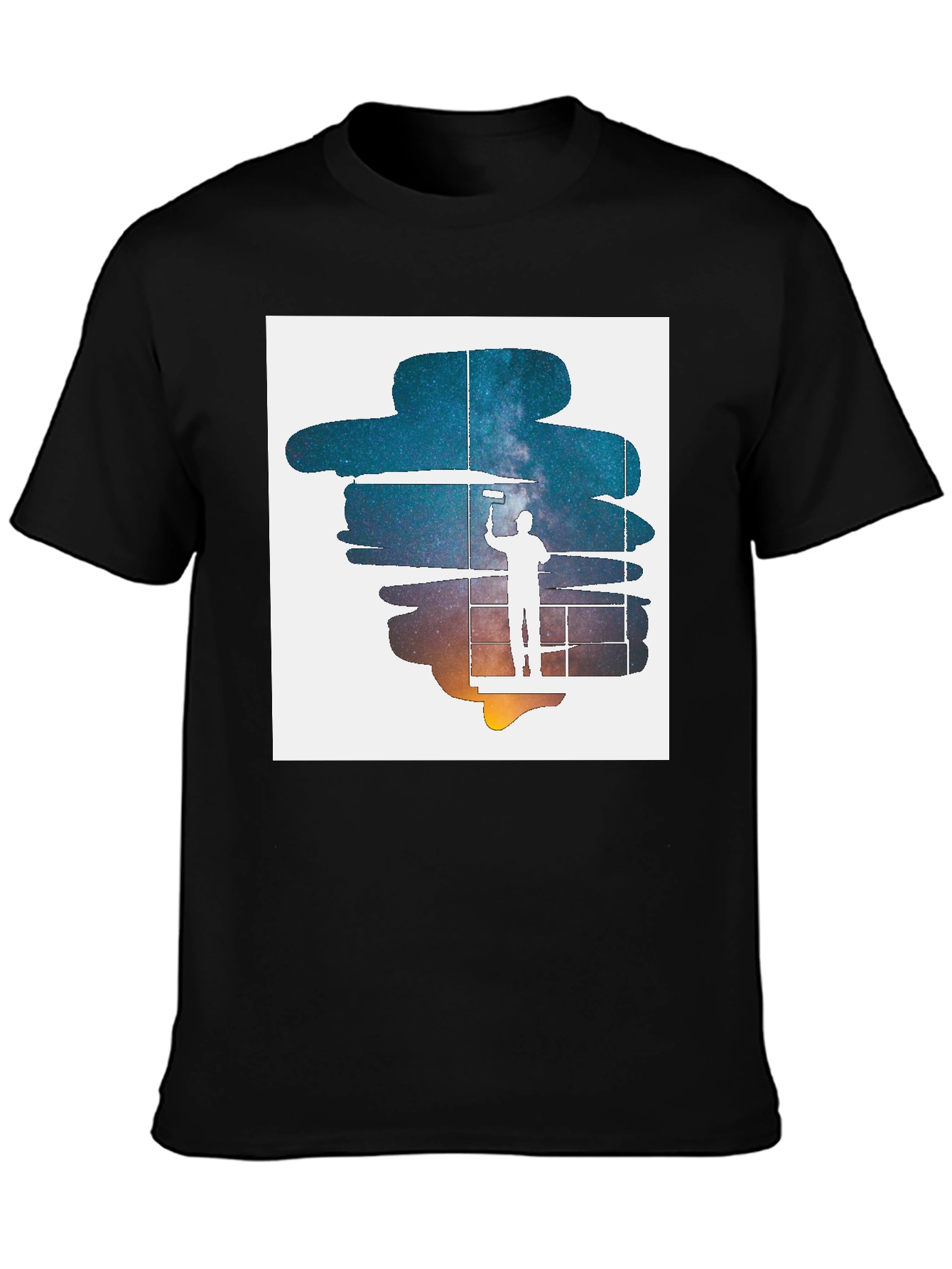 Painterly Galaxy Graphic Tee - Unisex