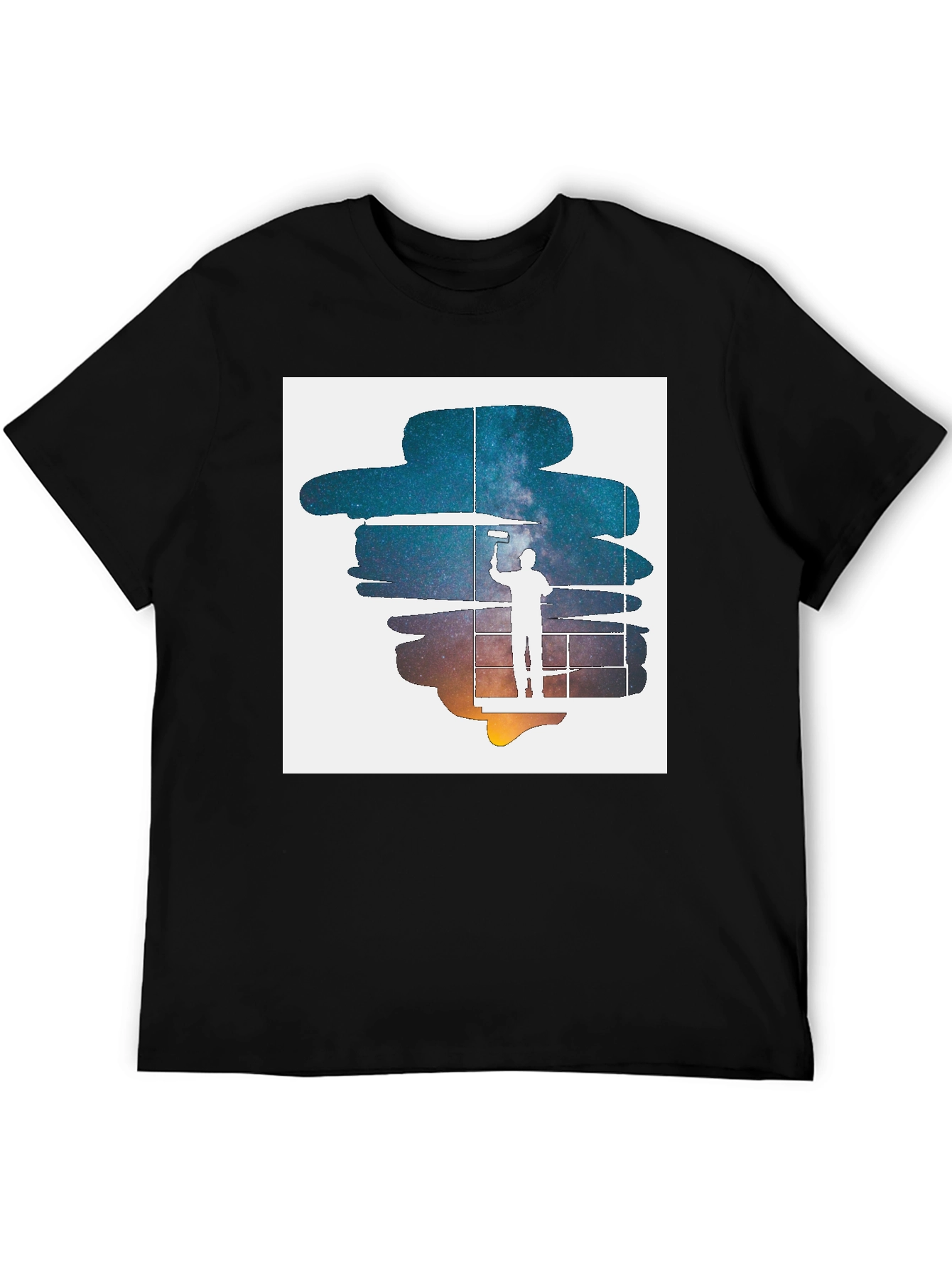 Painterly Galaxy Graphic Tee - Unisex
