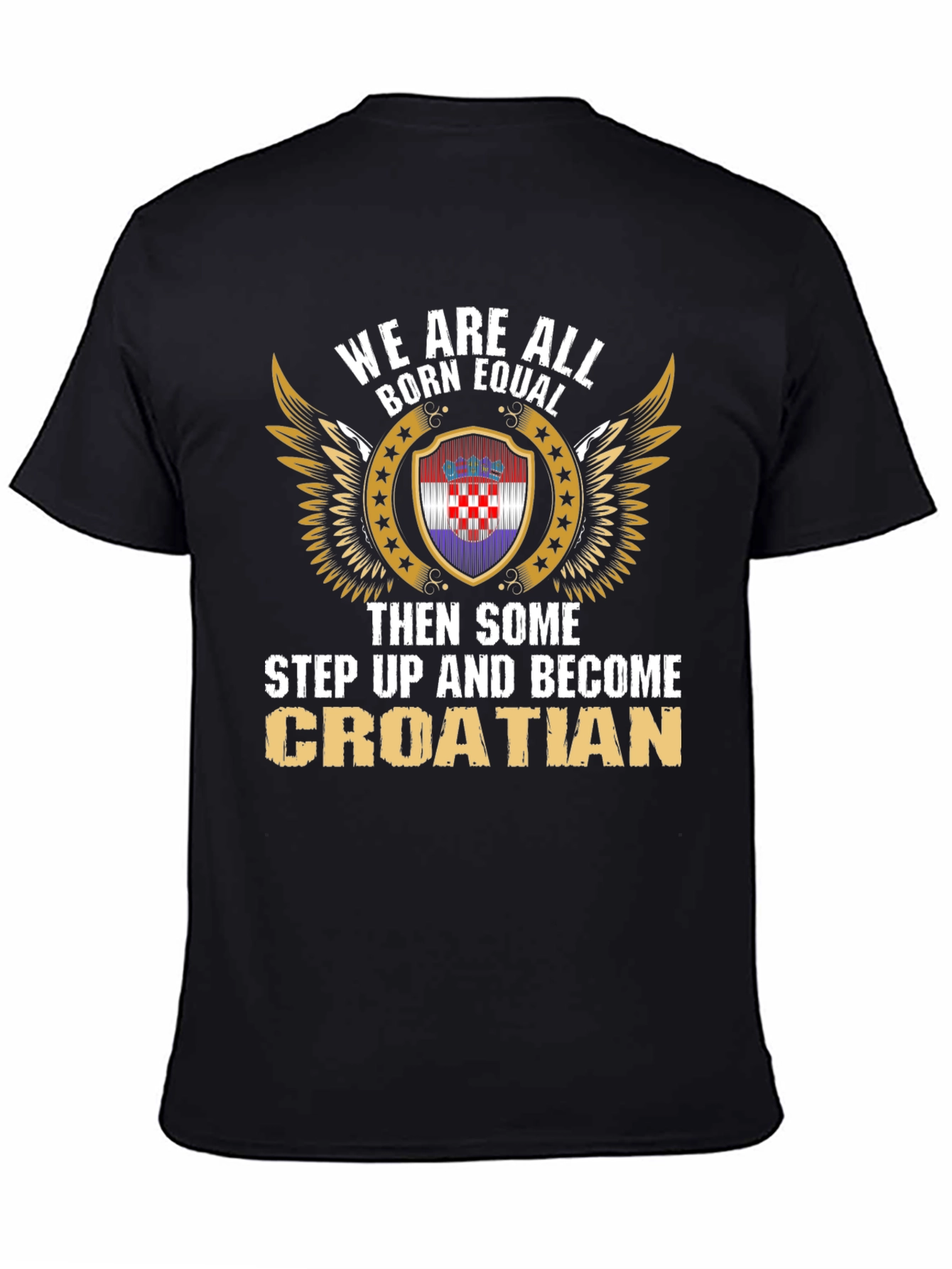 Croatian Pride Graphic T-Shirt