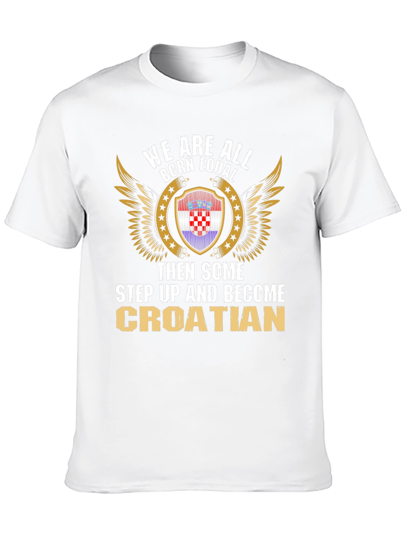 Croatian Pride Graphic T-Shirt