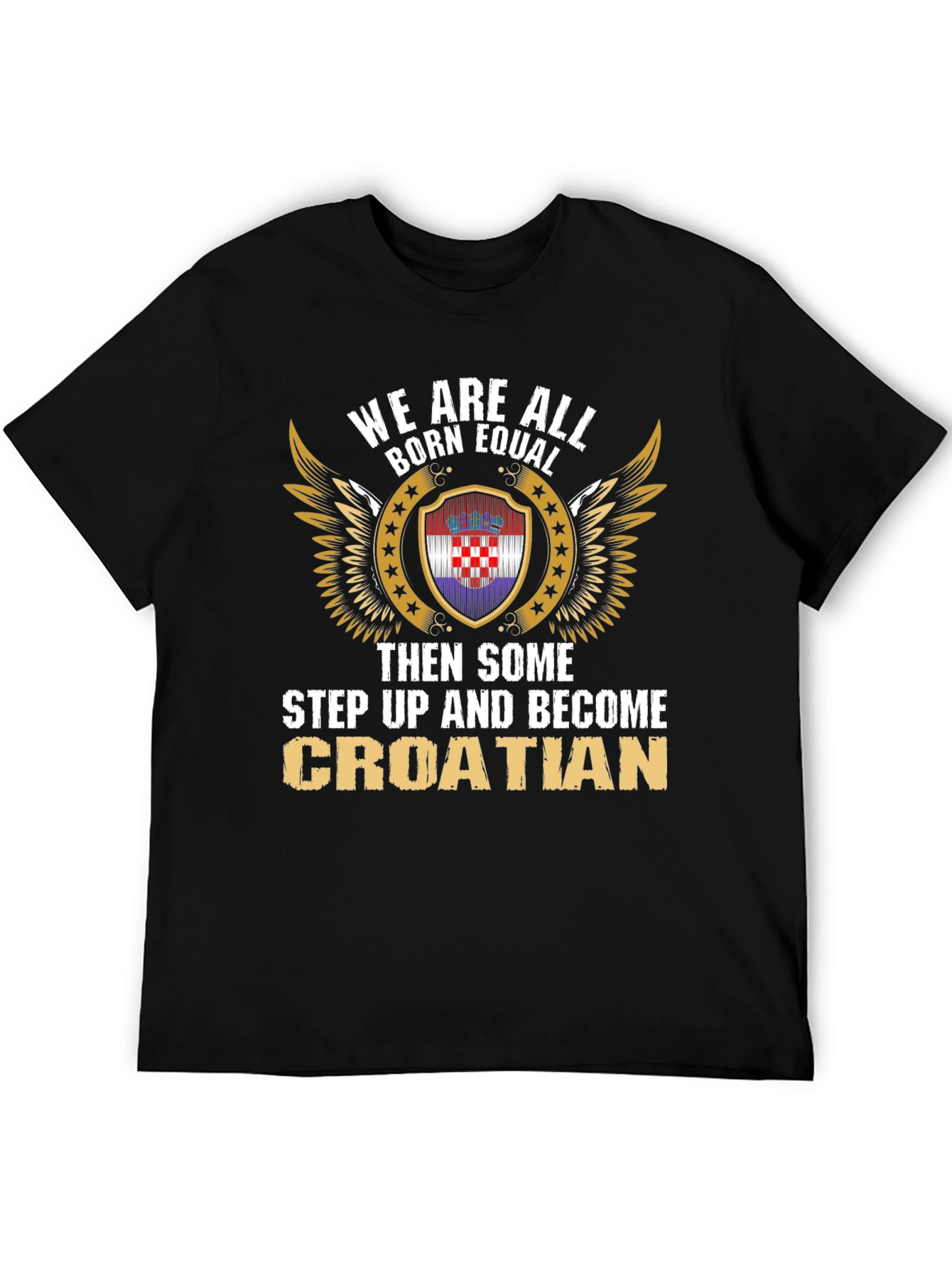 Croatian Pride Graphic T-Shirt