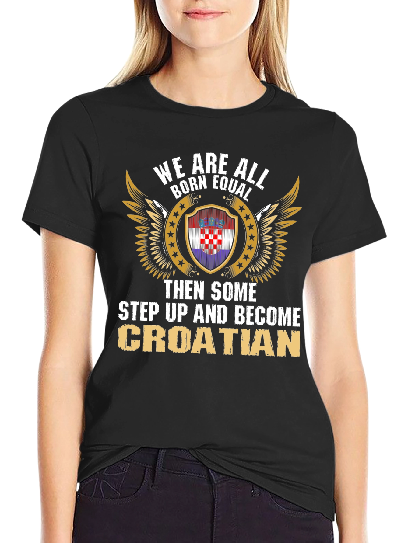 Croatian Pride Graphic T-Shirt