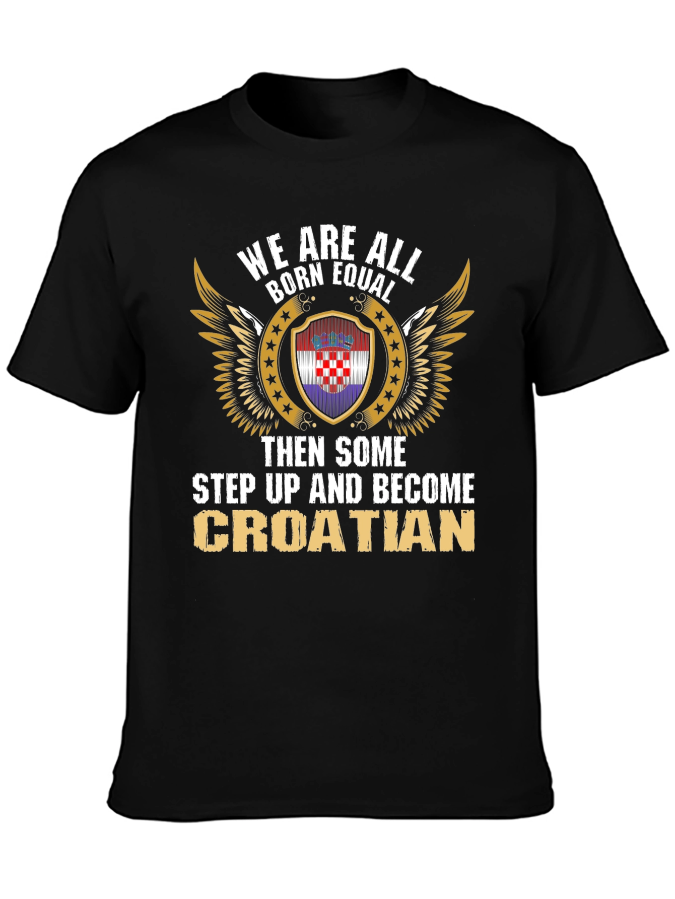 Croatian Pride Graphic T-Shirt