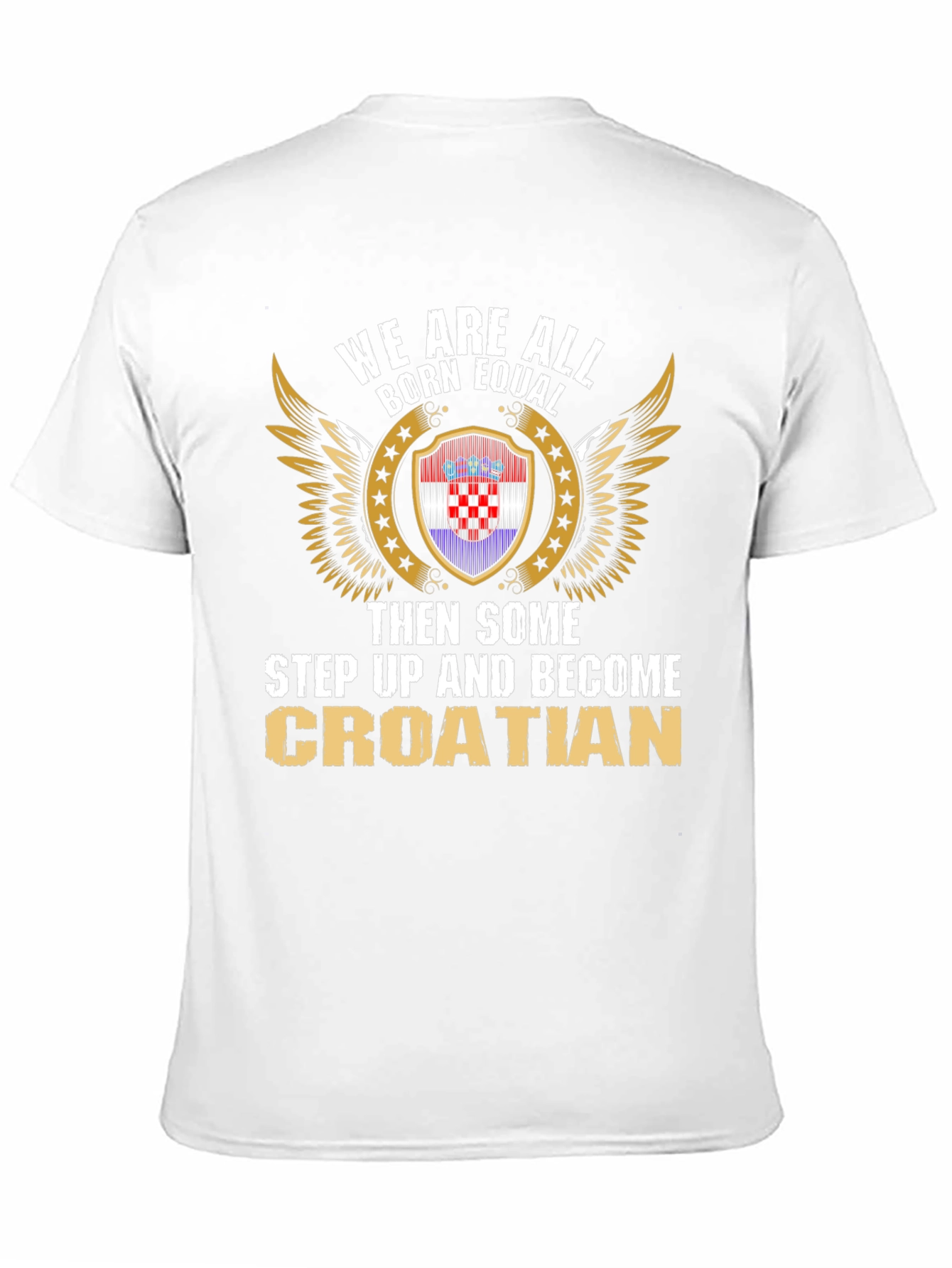 Croatian Pride Graphic T-Shirt