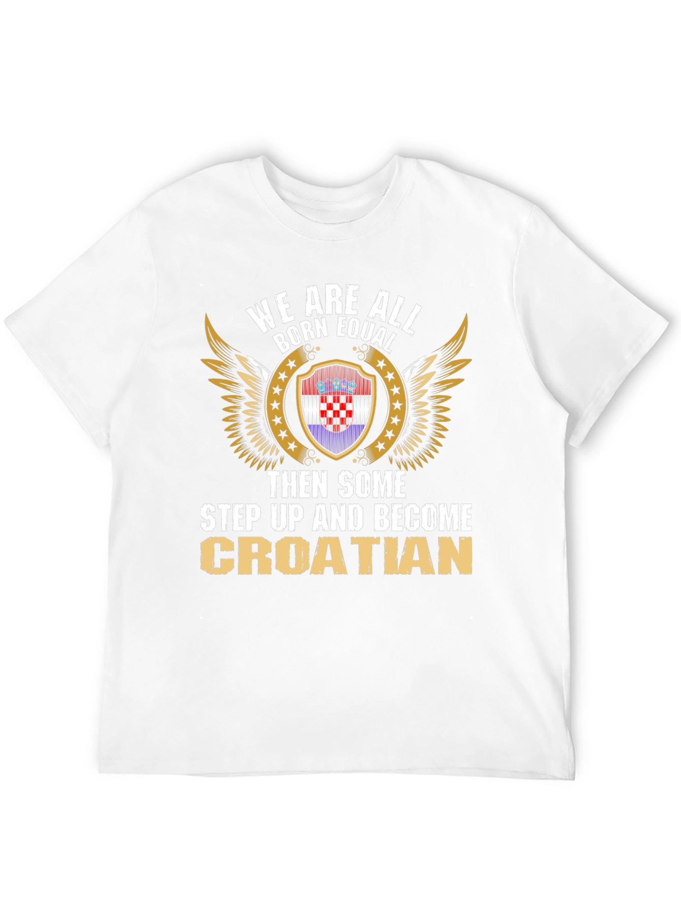 Croatian Pride Graphic T-Shirt