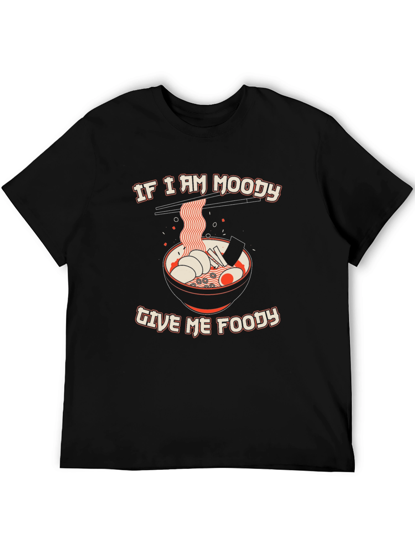 Moody Foody Ramen Graphic T-Shirt