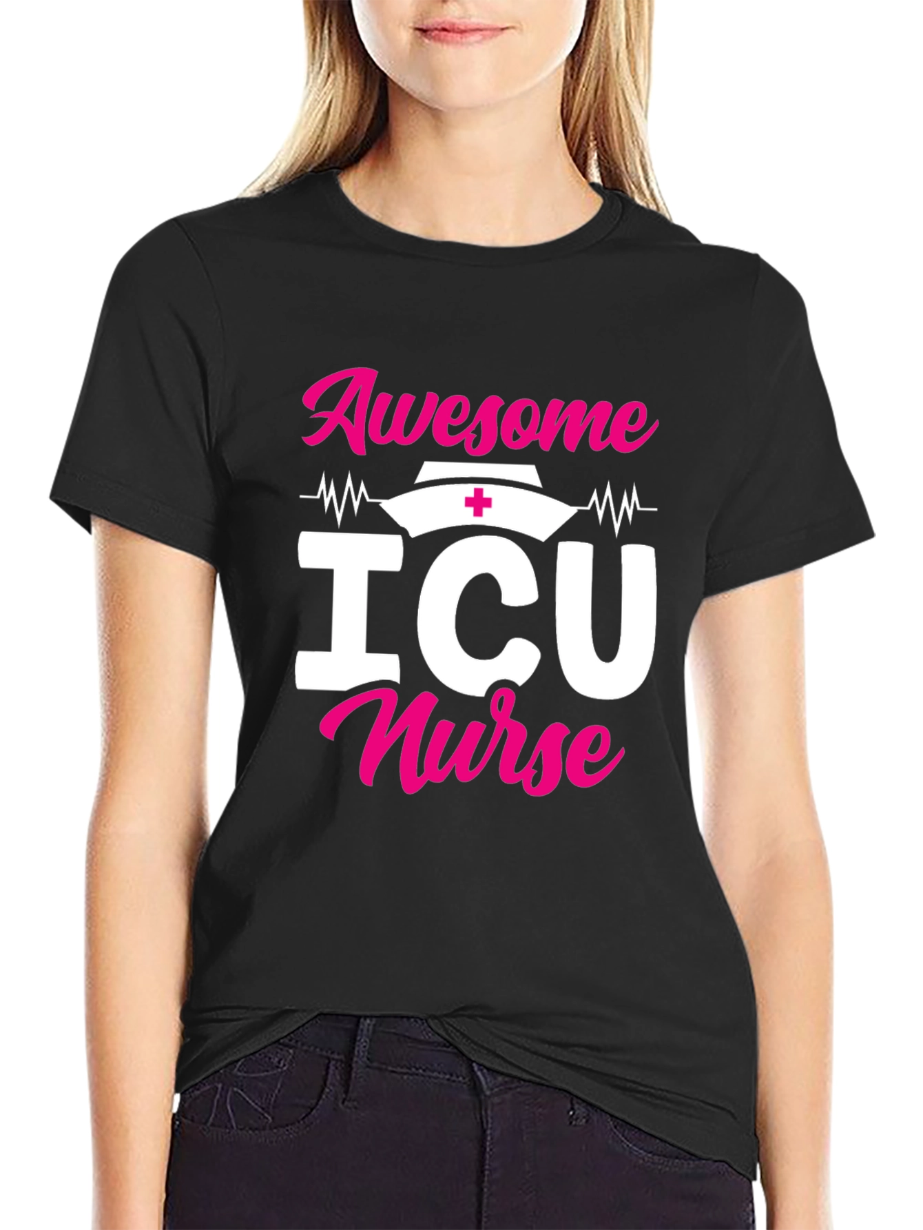 Awesome ICU Nurse T-Shirt