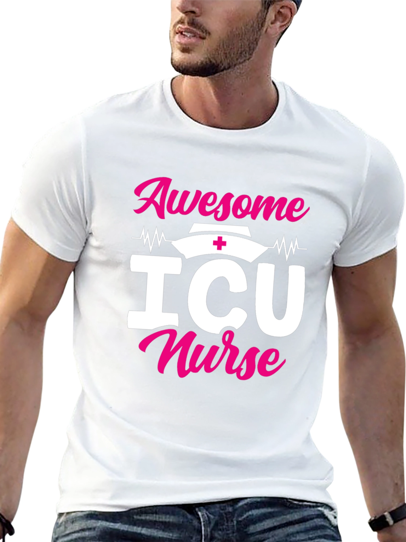 Awesome ICU Nurse T-Shirt