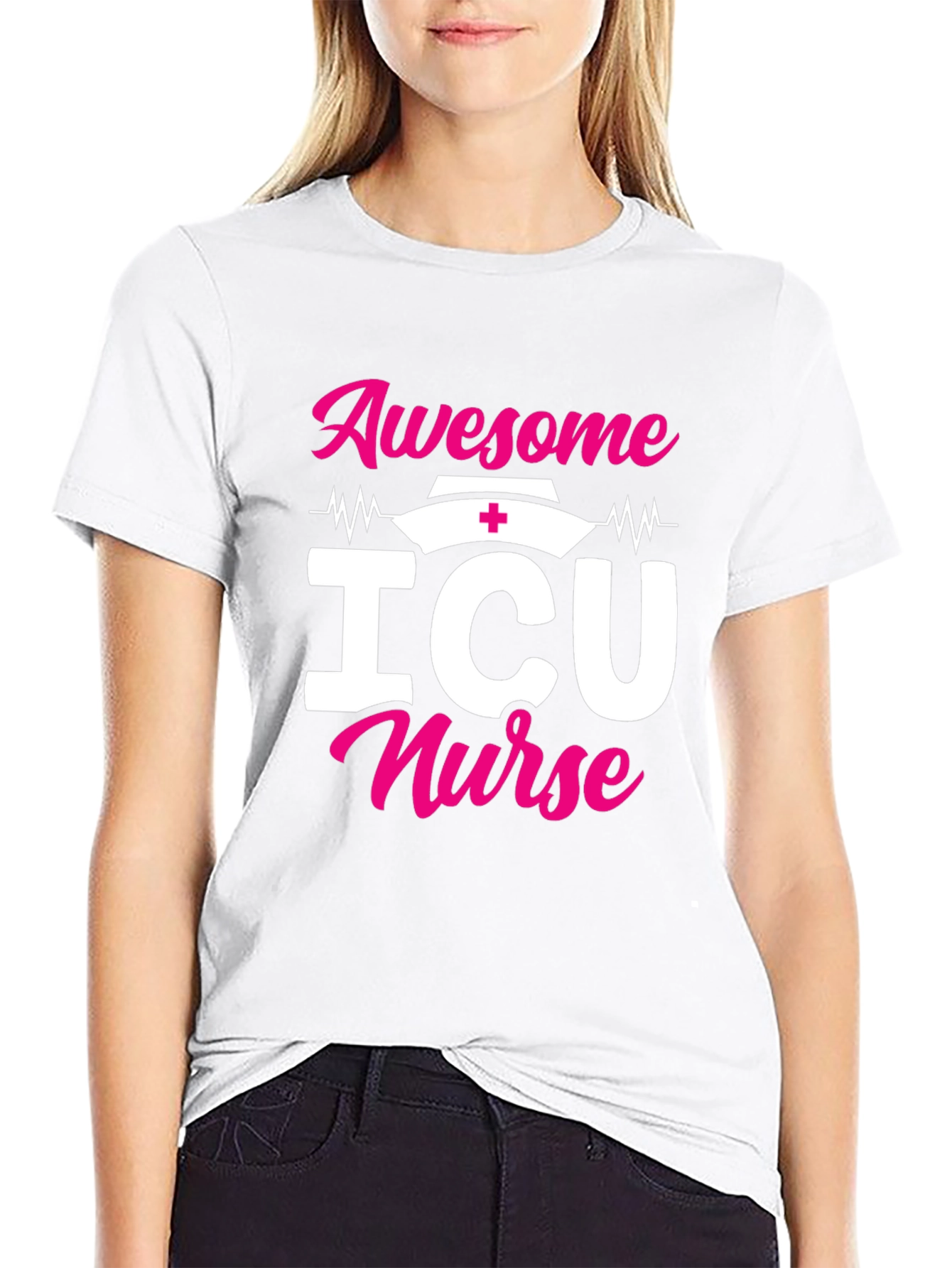 Awesome ICU Nurse T-Shirt