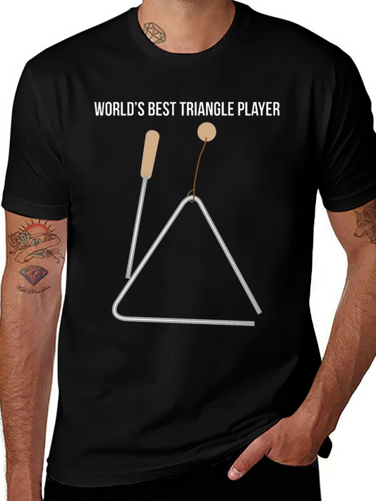 Worlds Best Triangle Player T-Shirt
