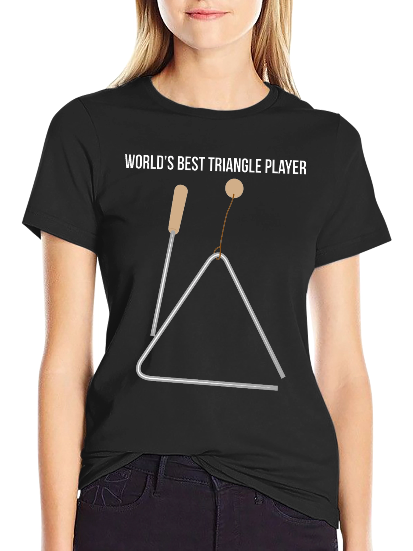Worlds Best Triangle Player T-Shirt