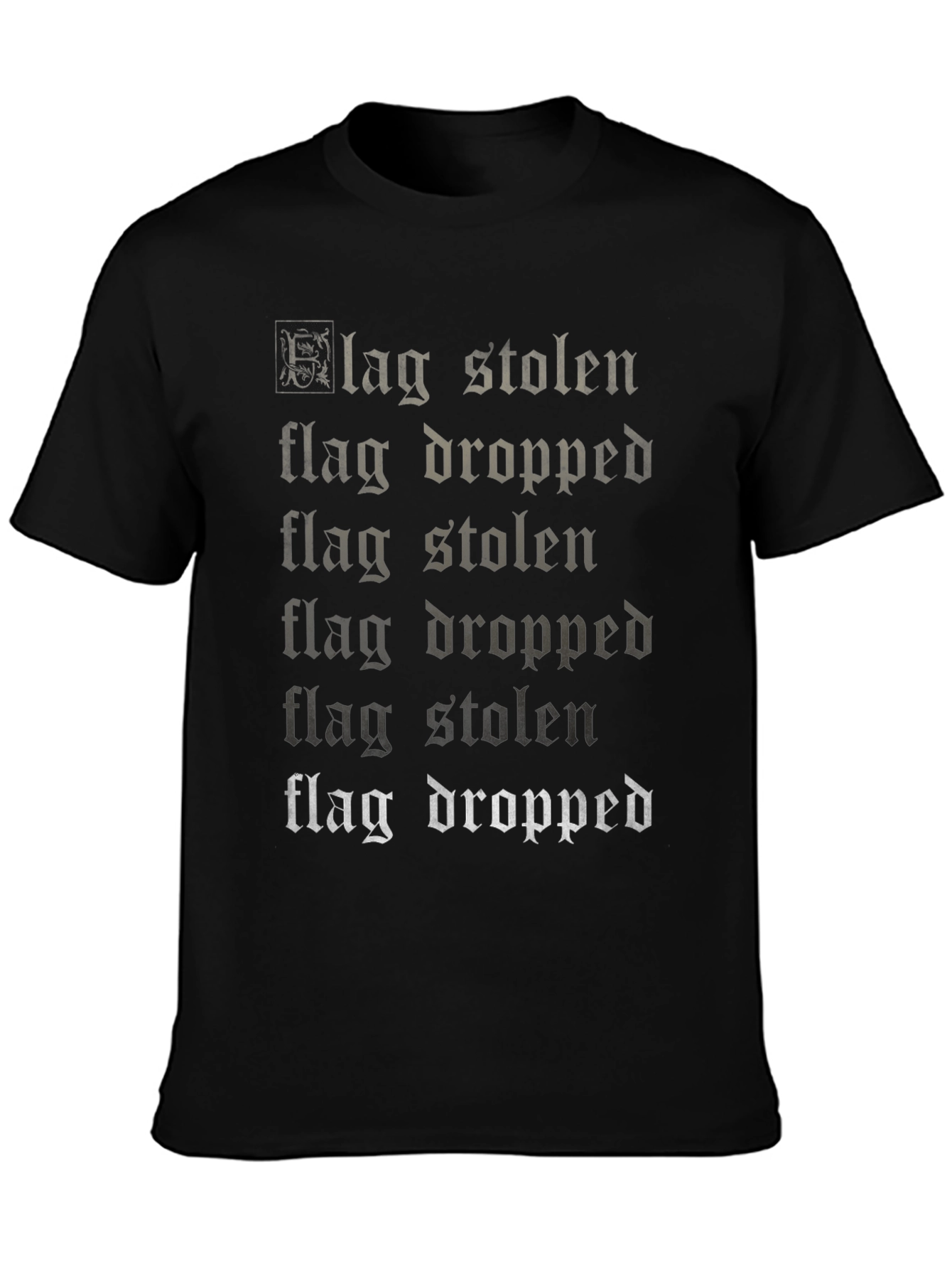 Flag Stolen Flag Dropped Graphic T-Shirt