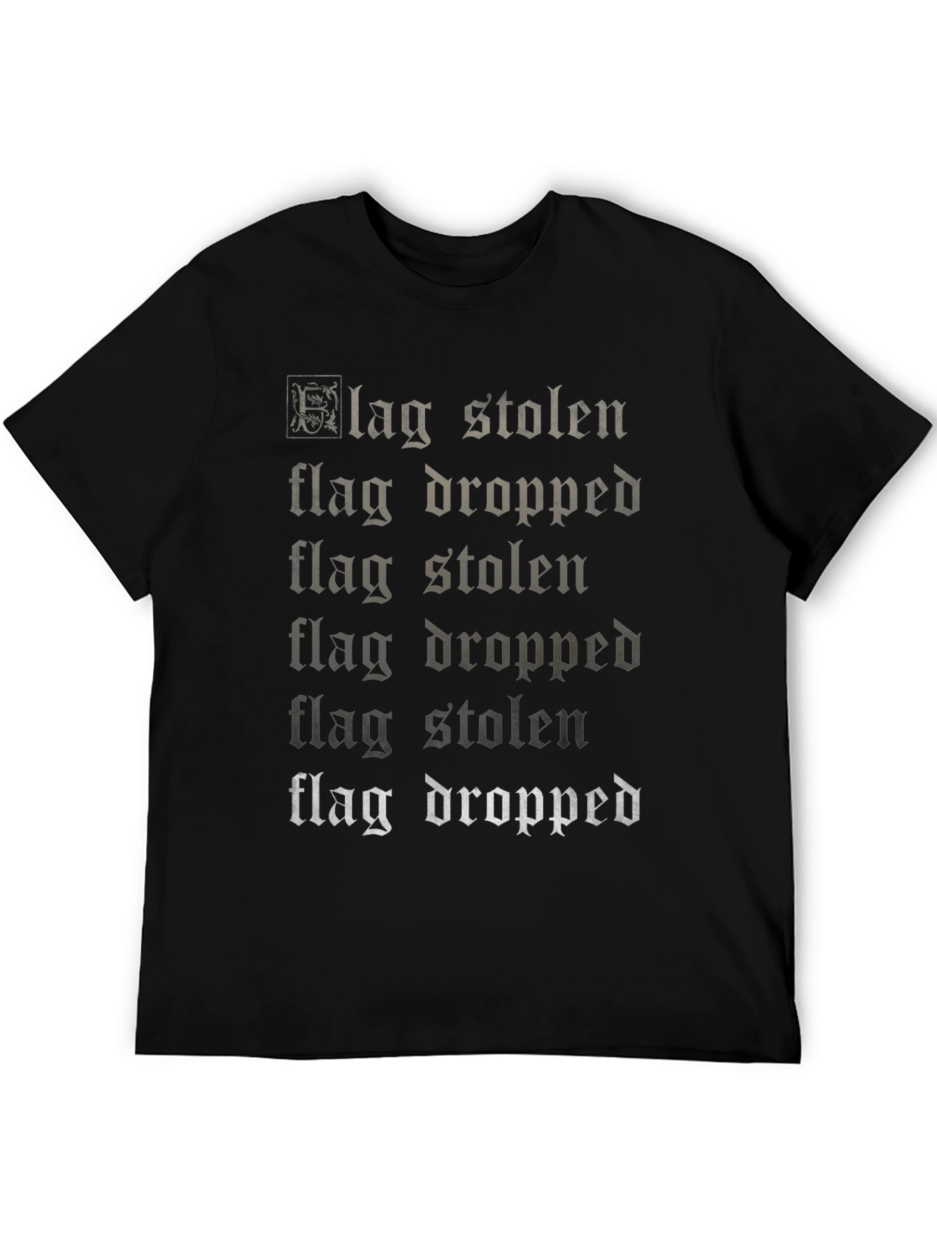 Flag Stolen Flag Dropped Graphic T-Shirt
