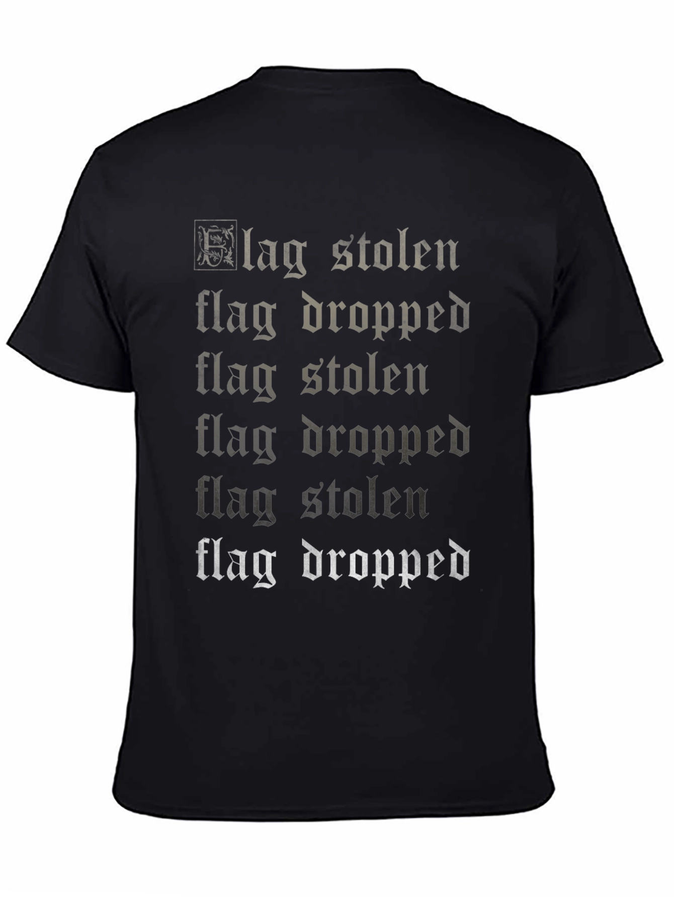 Flag Stolen Flag Dropped Graphic T-Shirt