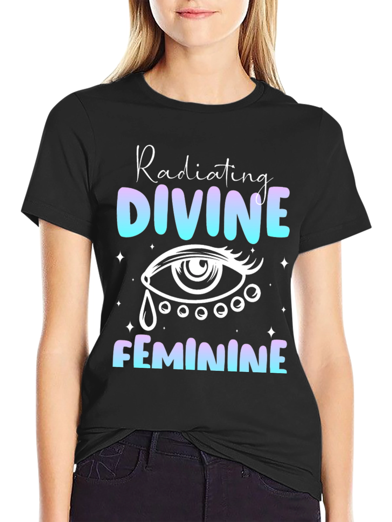 Radiating Divine Feminine Graphic Tee