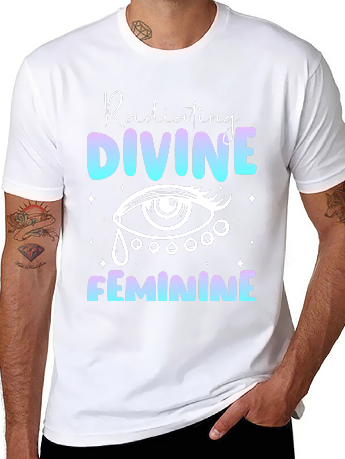 Radiating Divine Feminine Graphic Tee