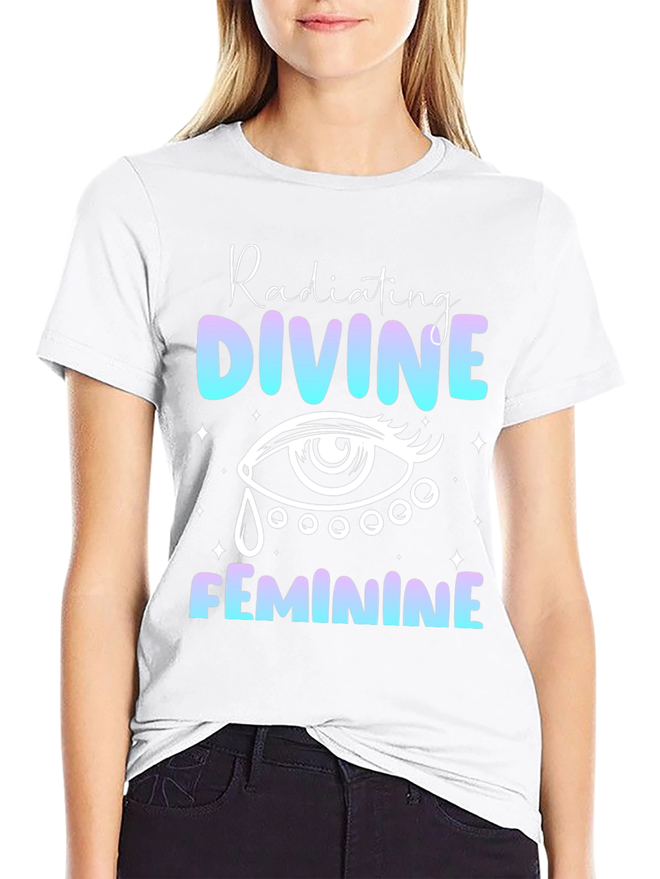 Radiating Divine Feminine Graphic Tee