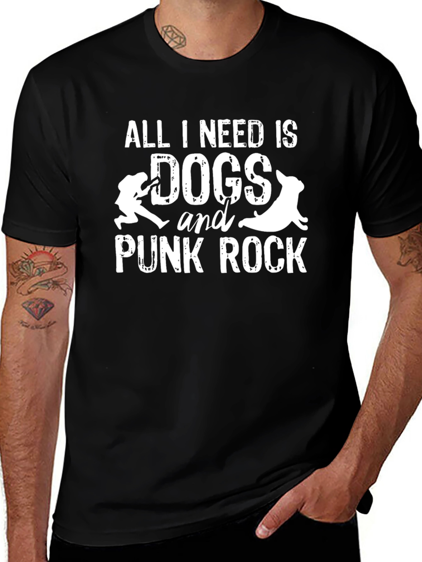 Dogs and Punk Rock T-Shirt
