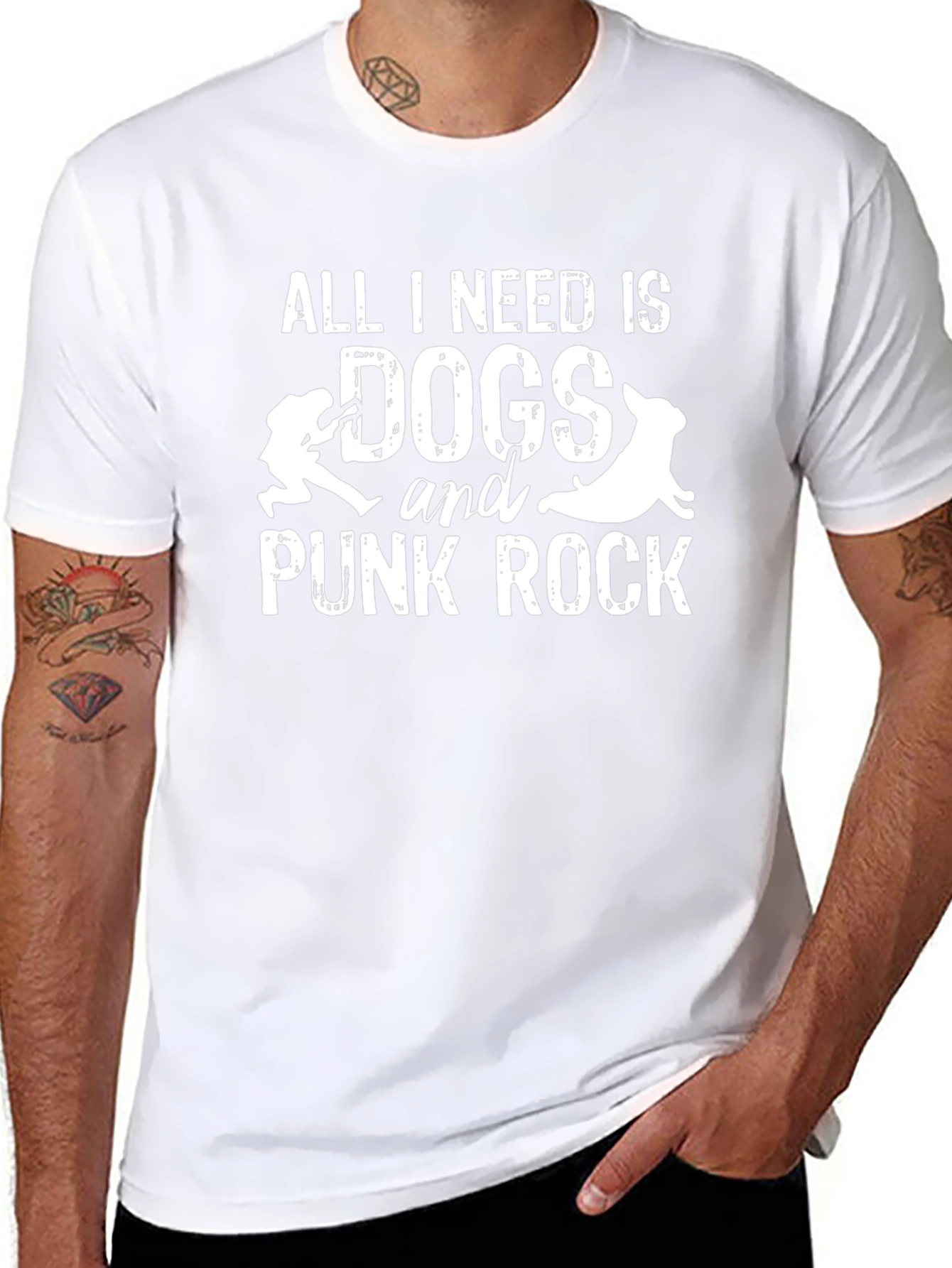 Dogs and Punk Rock T-Shirt