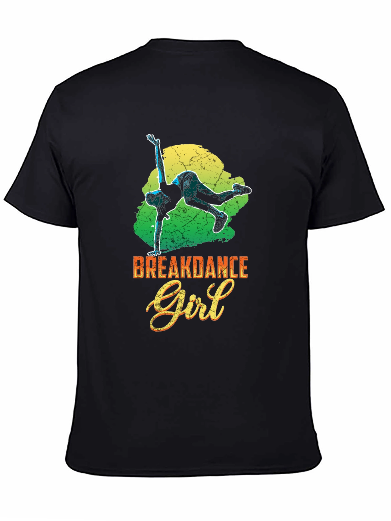 Breakdance Girl Graphic Tee - Stylish Streetwear