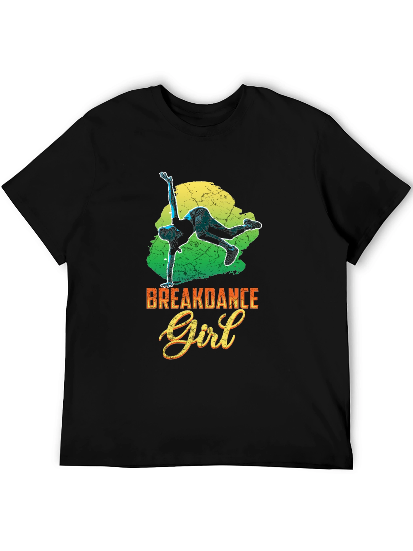 Breakdance Girl Graphic Tee - Stylish Streetwear